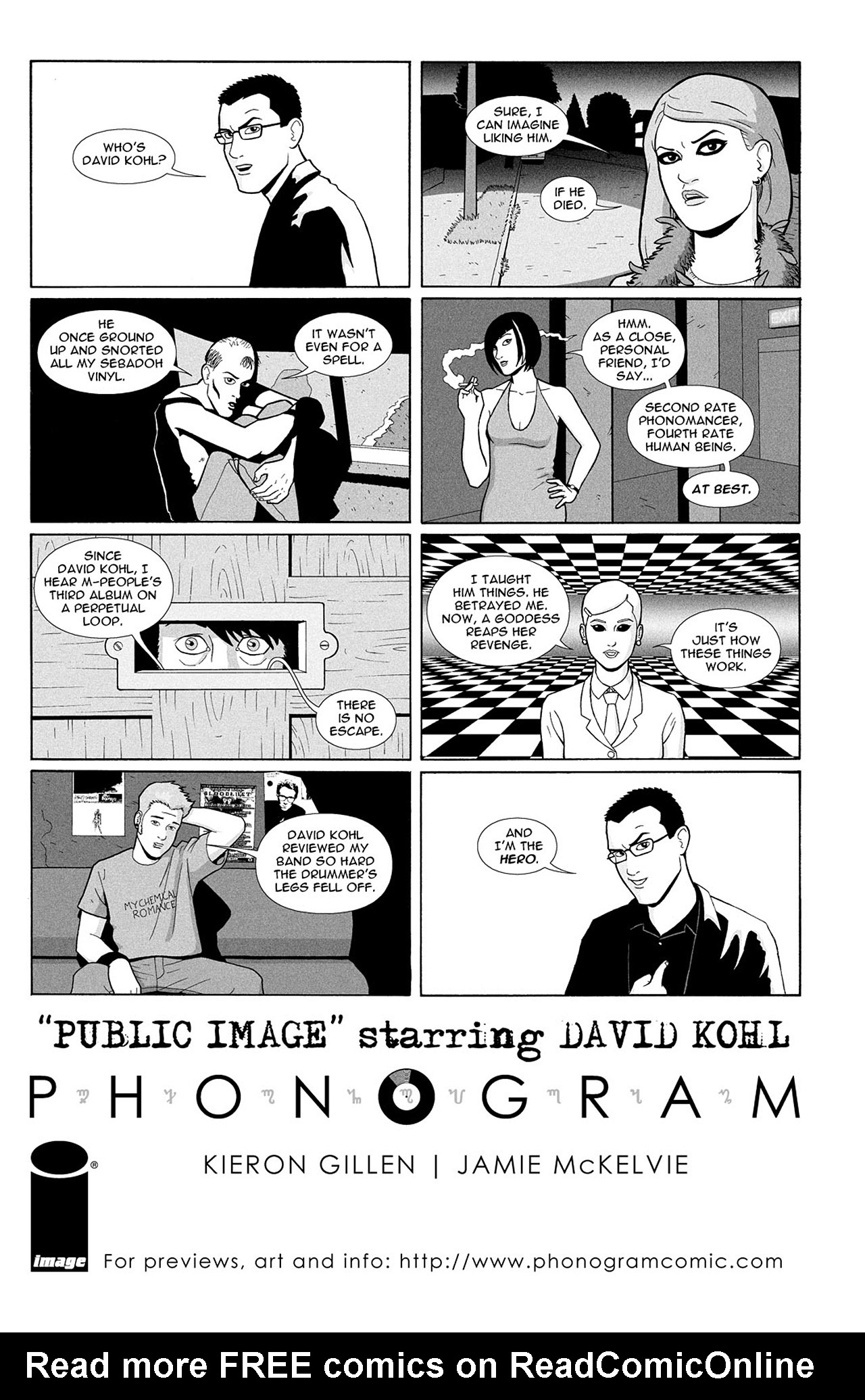 Read online Phonogram (2006) comic -  Issue #1 - 32