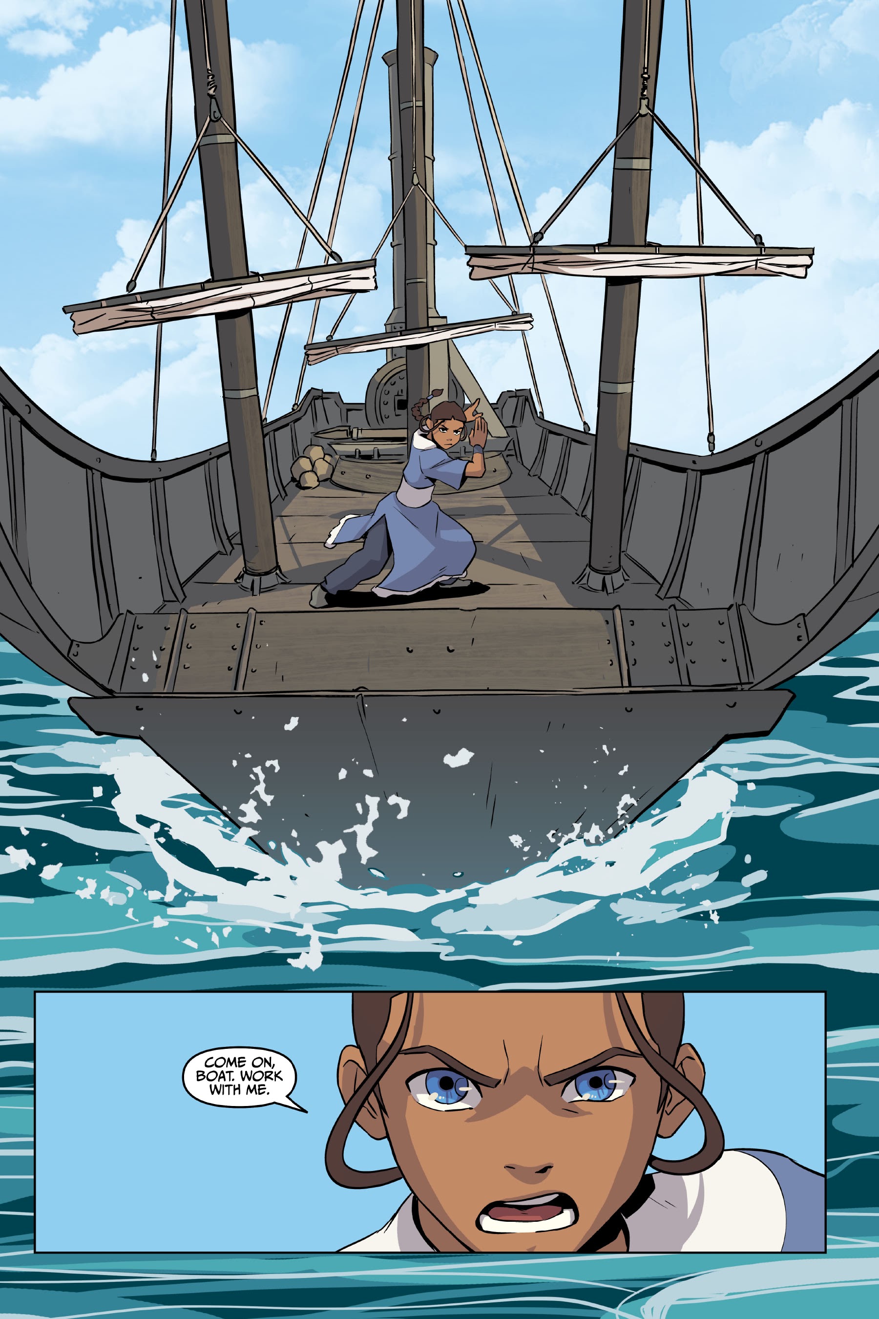 Read online Avatar: The Last Airbender—Katara and the Pirate's Silver comic -  Issue # TPB - 59