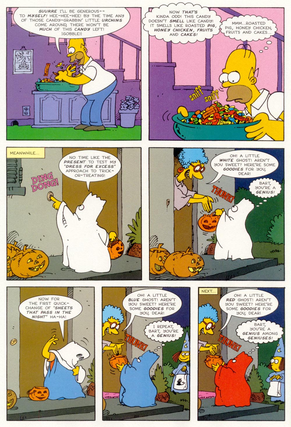 Read online Treehouse of Horror comic -  Issue #5 - 21