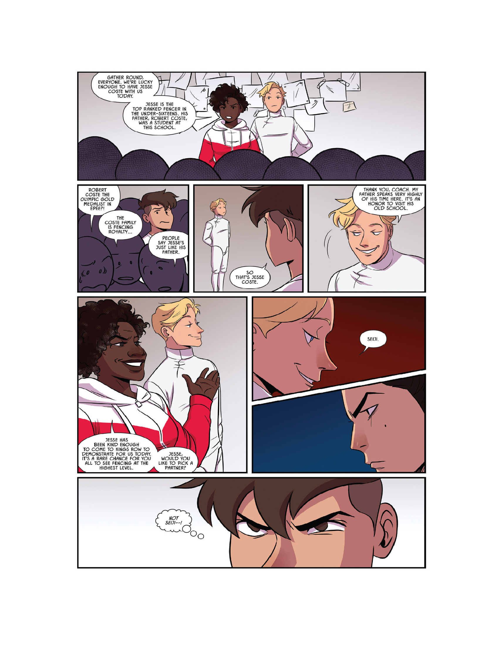 Read online Fence comic -  Issue #13 - 10