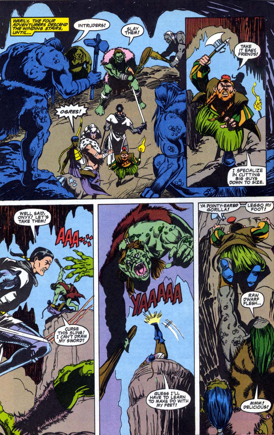 Read online Advanced Dungeons & Dragons comic -  Issue #4 - 9