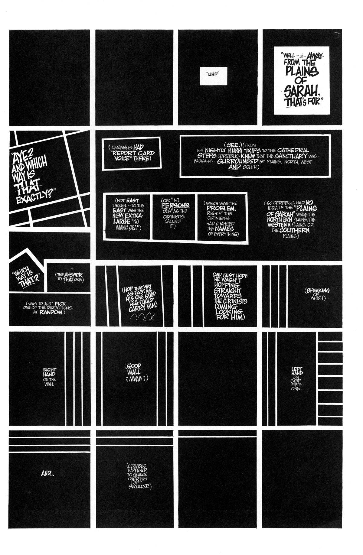 Read online Cerebus comic -  Issue #273 - 19