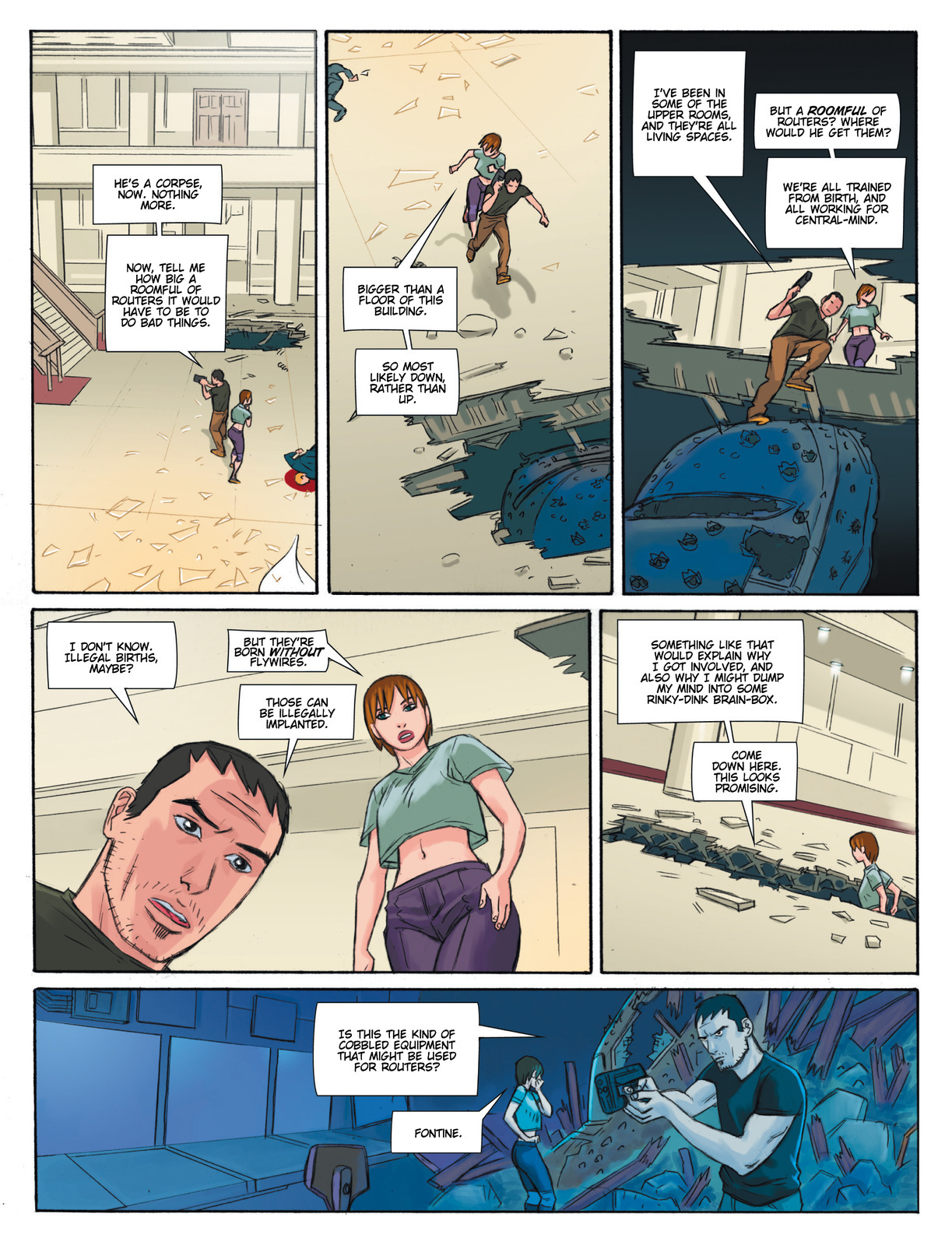 Read online Flywires comic -  Issue #2 - 40