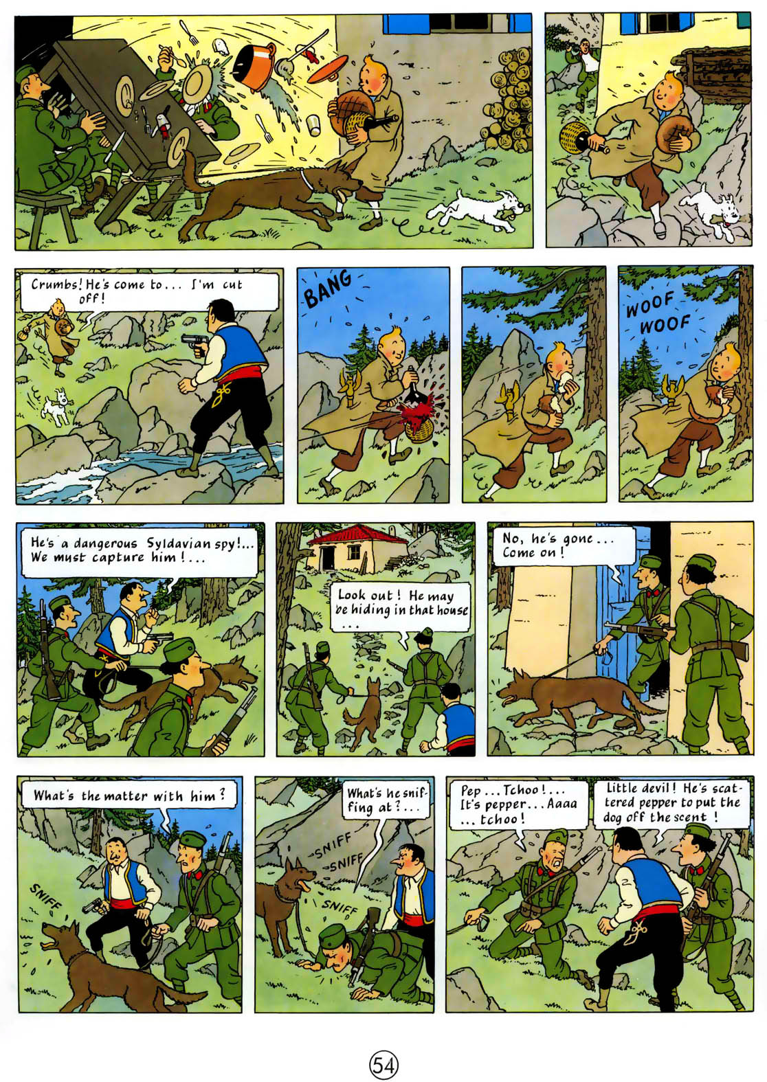 Read online The Adventures of Tintin comic -  Issue #8 - 57