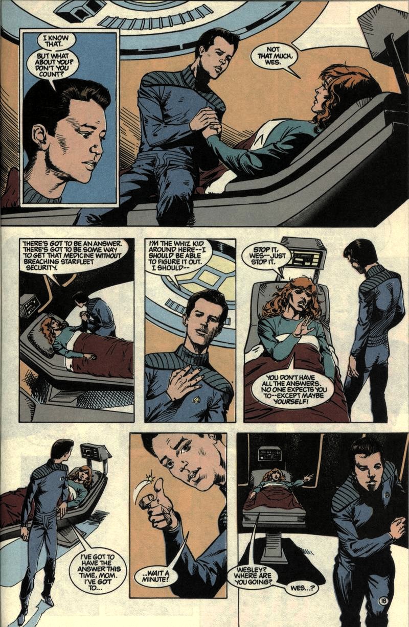 Read online Star Trek: The Next Generation (1989) comic -  Issue #9 - 19