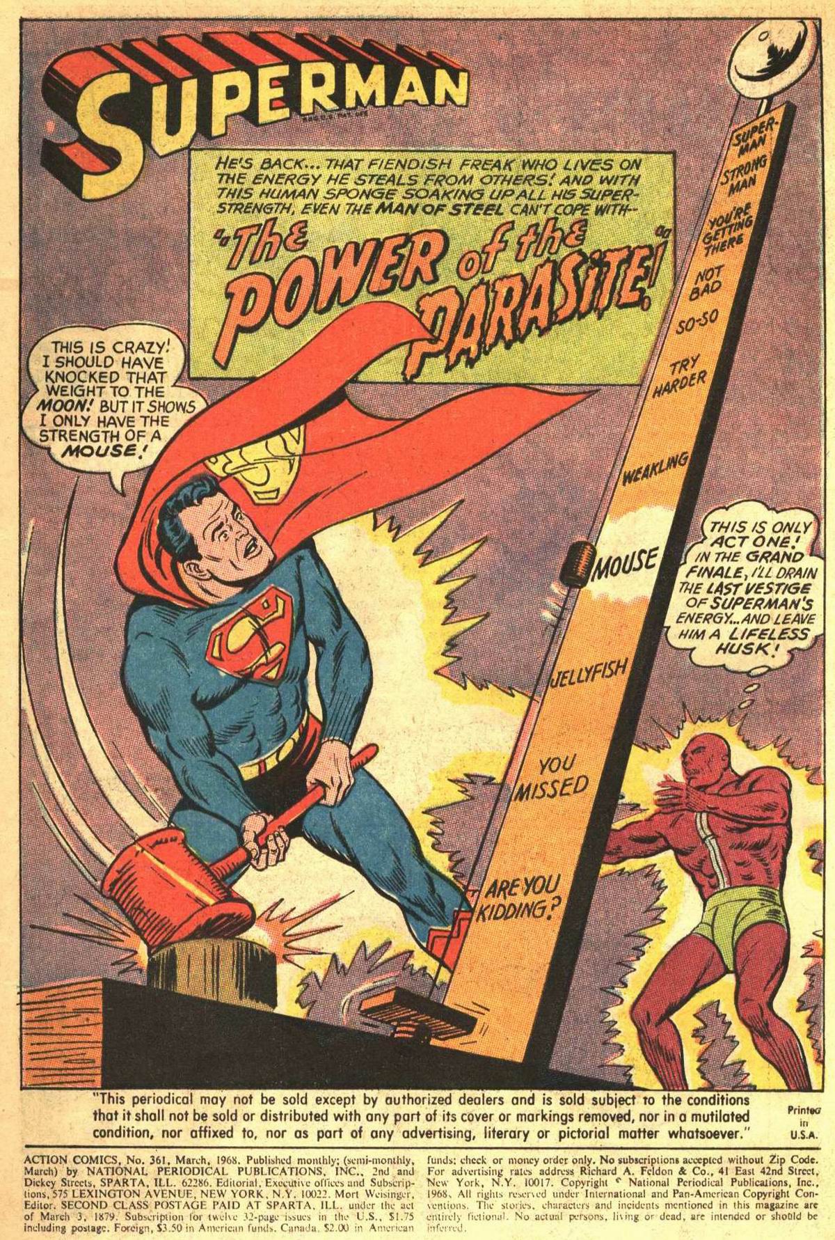 Read online Action Comics (1938) comic -  Issue #361 - 3