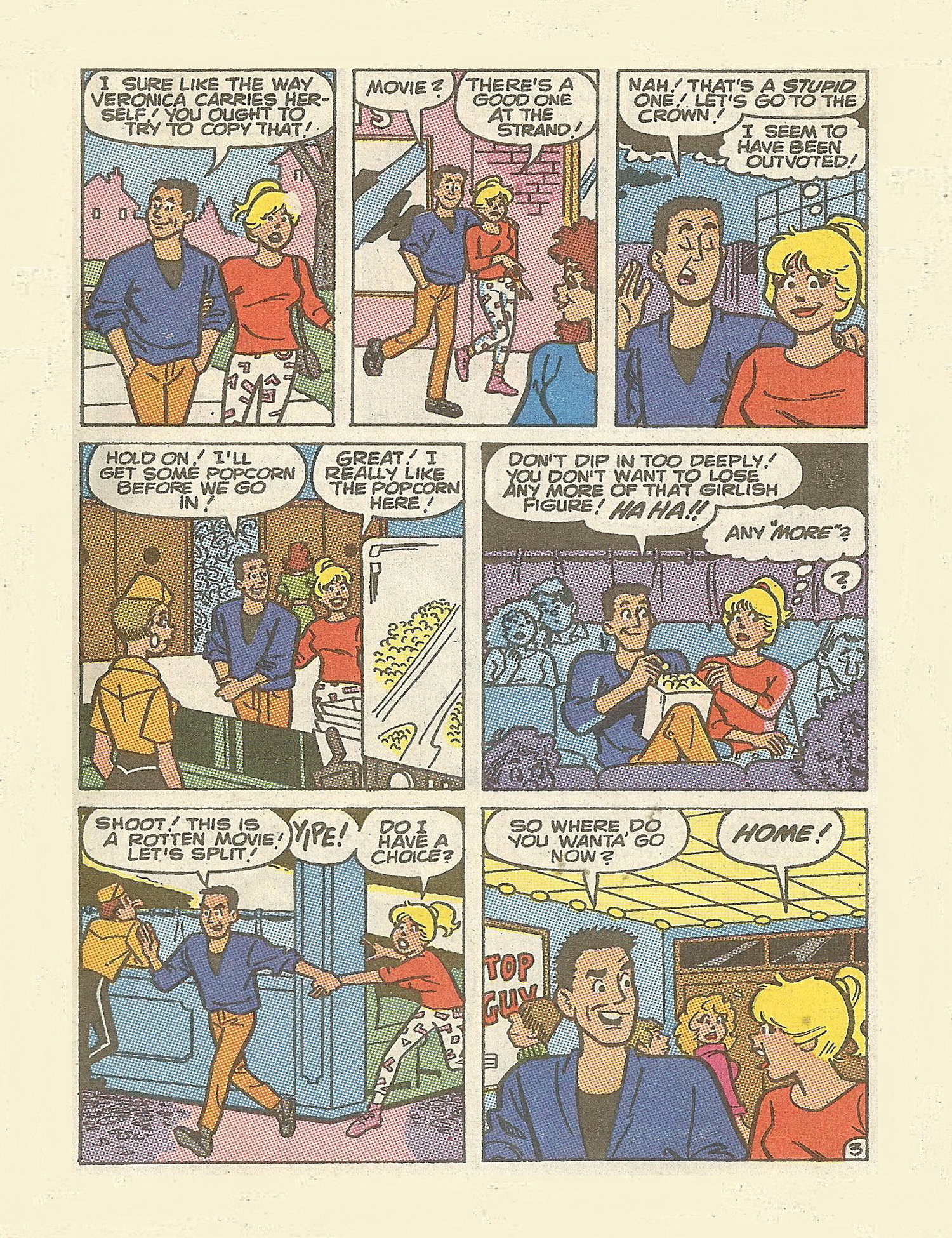 Read online Betty and Veronica Digest Magazine comic -  Issue #55 - 31