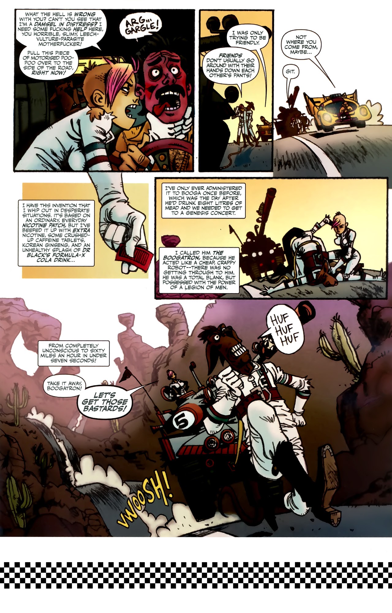 Read online Tank Girl: Skidmarks comic -  Issue #1 - 19