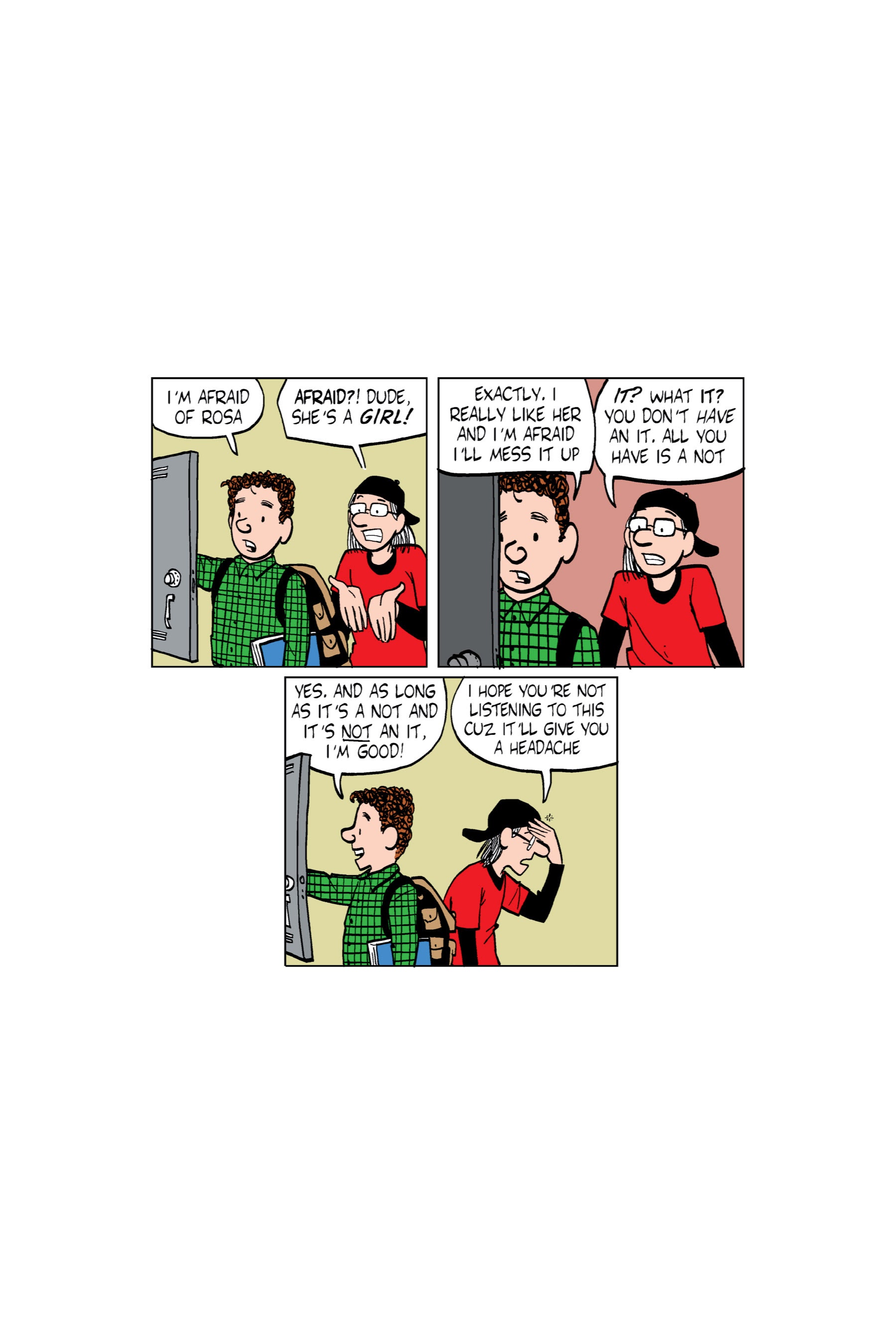 Read online Luann: Stress   Hormones = High School comic -  Issue # TPB - 30