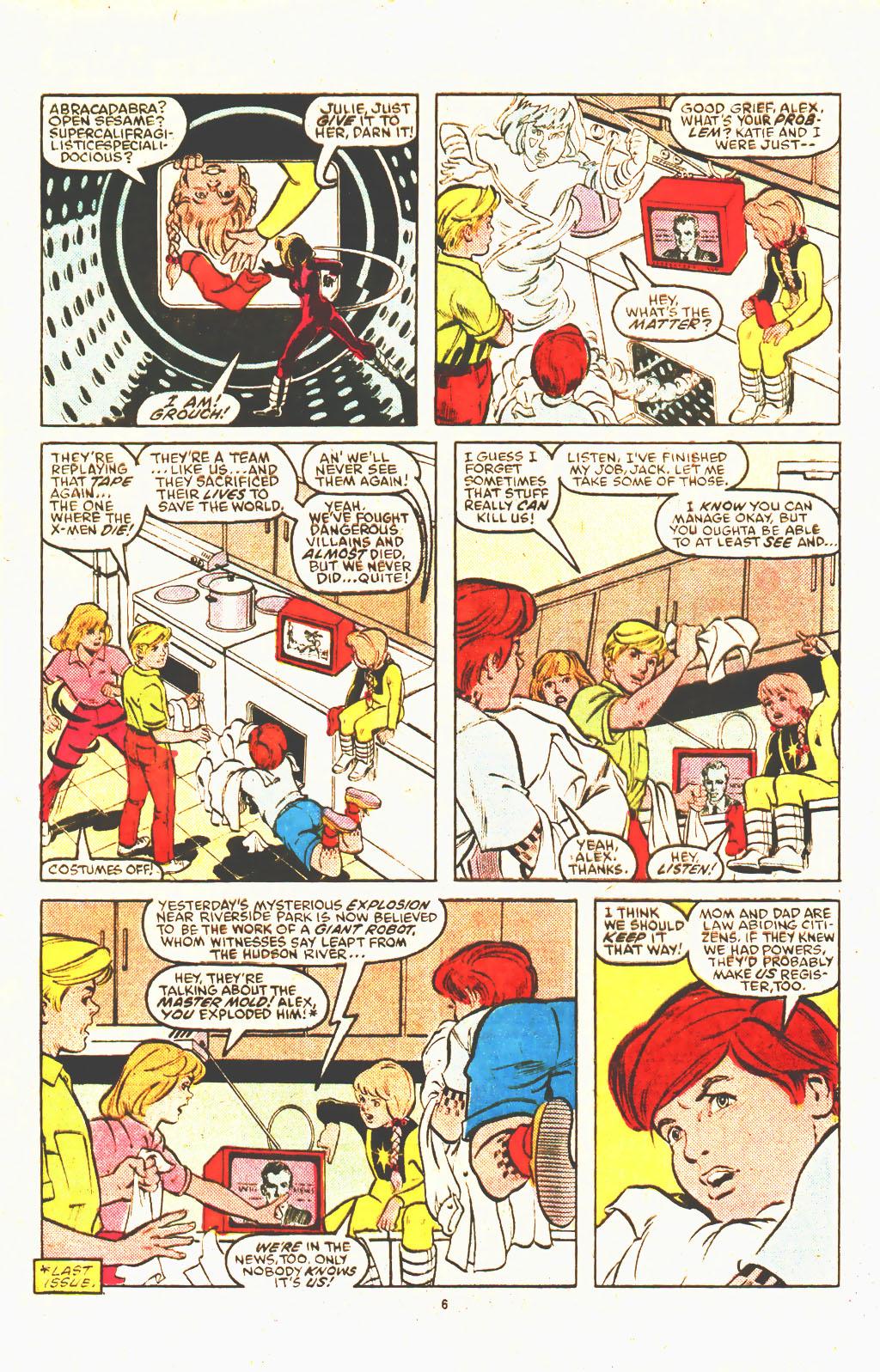 Read online Power Pack (1984) comic -  Issue #37 - 6