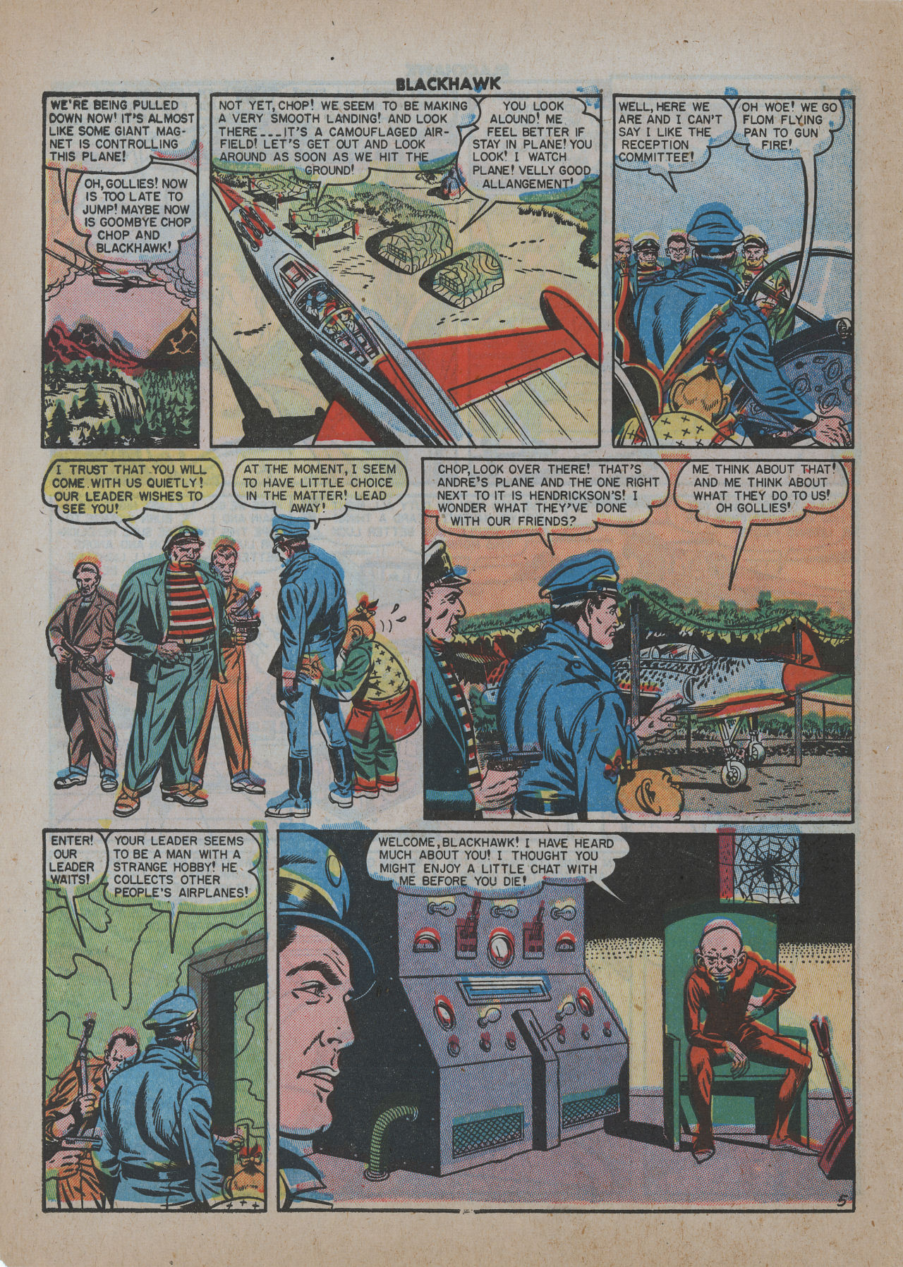 Read online Blackhawk (1957) comic -  Issue #40 - 47