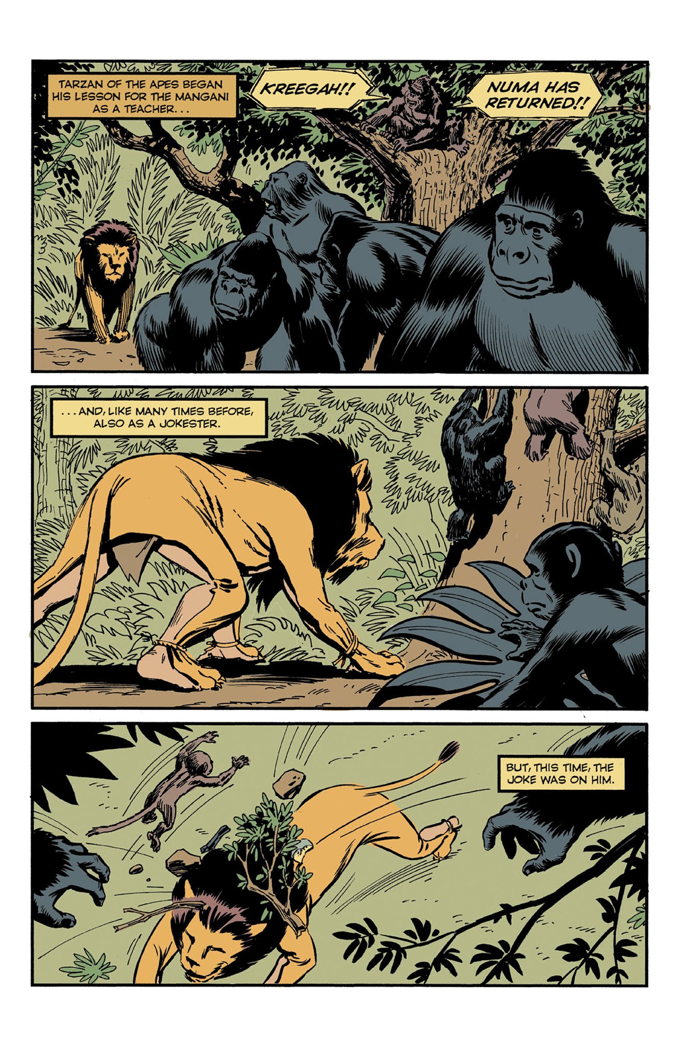 Read online Edgar Rice Burroughs' Jungle Tales of Tarzan comic -  Issue # TPB (Part 1) - 99