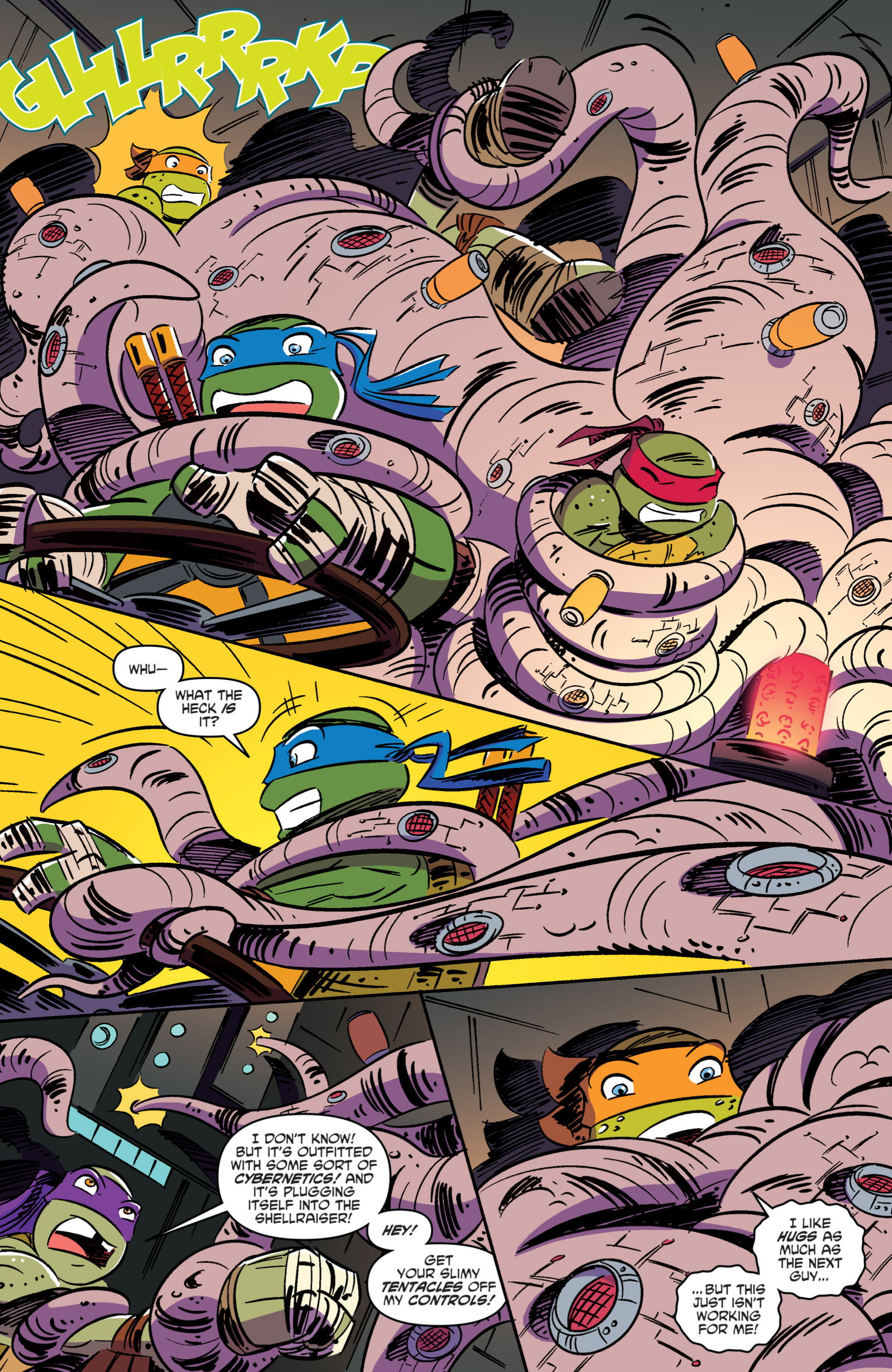 Read online Teenage Mutant Ninja Turtles New Animated Adventures comic -  Issue #6 - 10