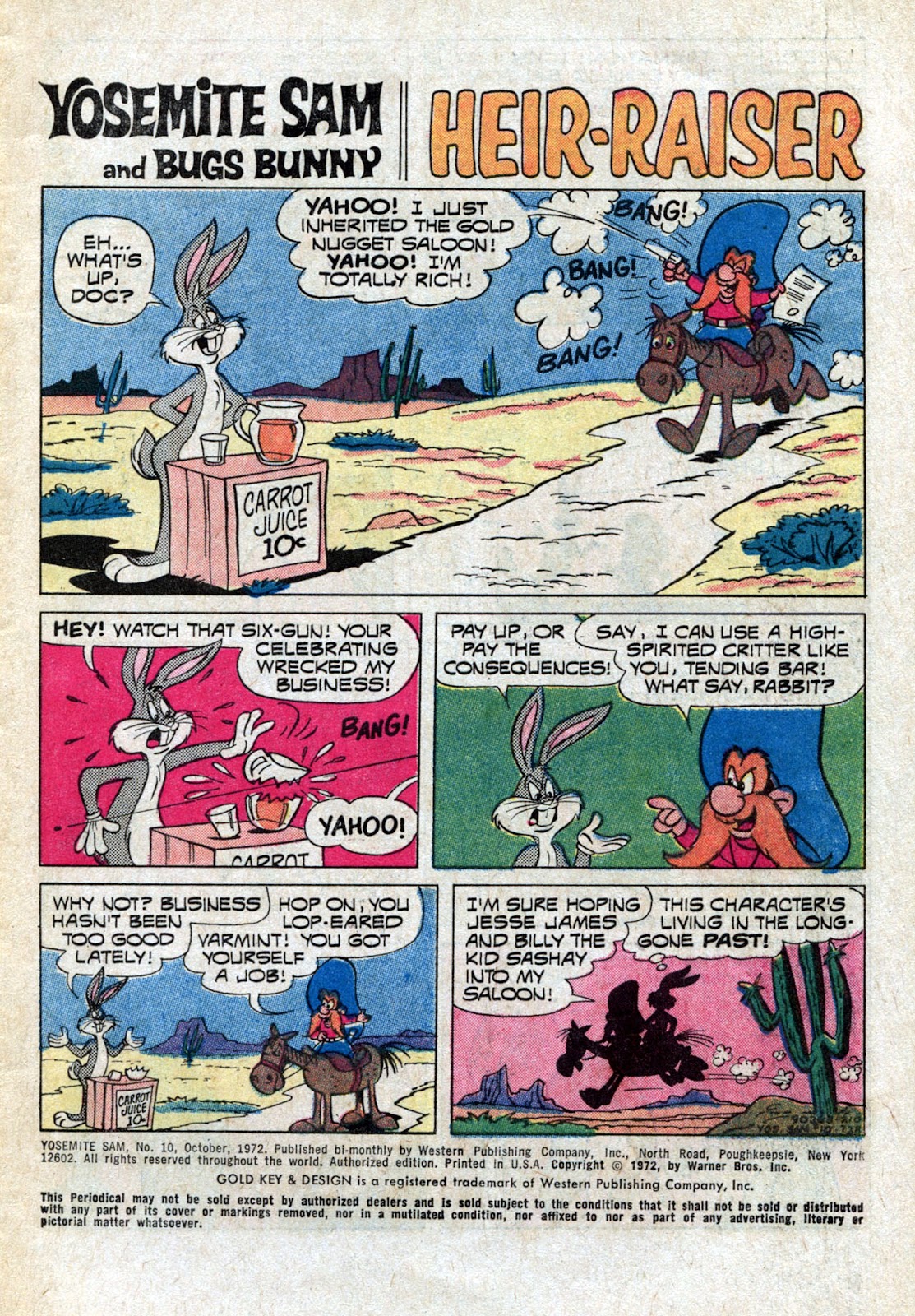 Yosemite Sam and Bugs Bunny issue 10 - Page 3