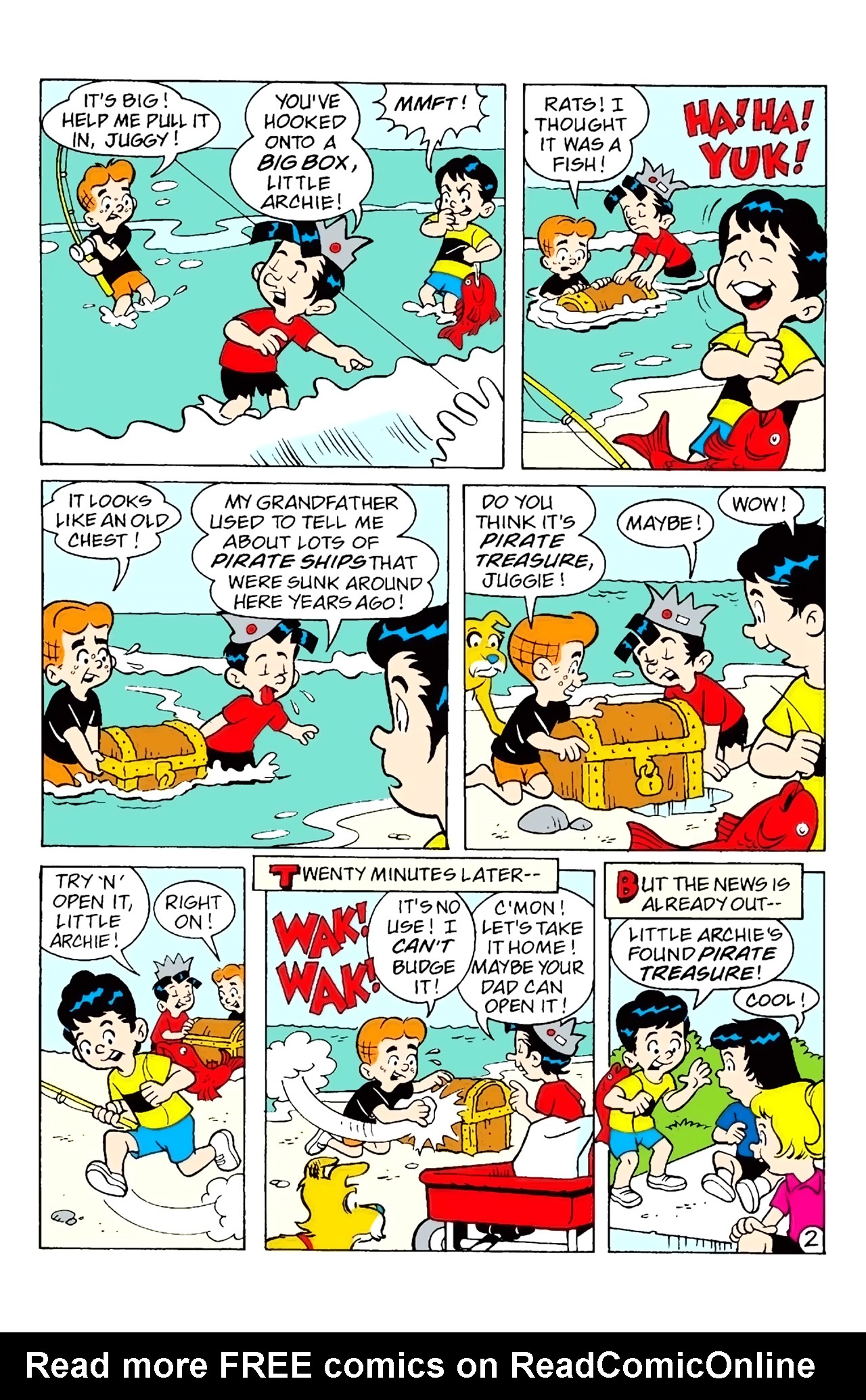 Read online Archie's Buried Treasure comic -  Issue # TPB - 54