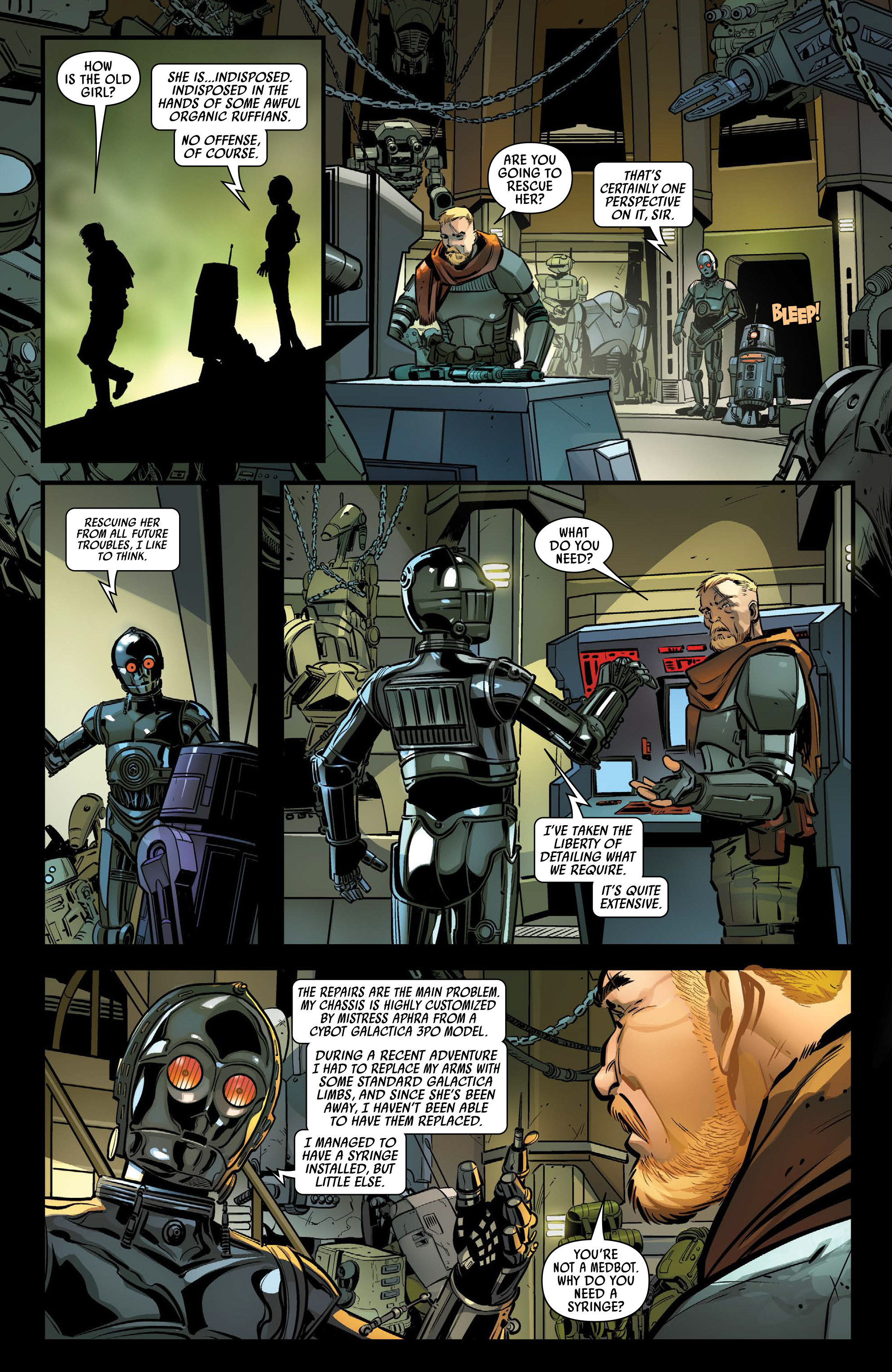 Read online Darth Vader comic -  Issue #20 - 24
