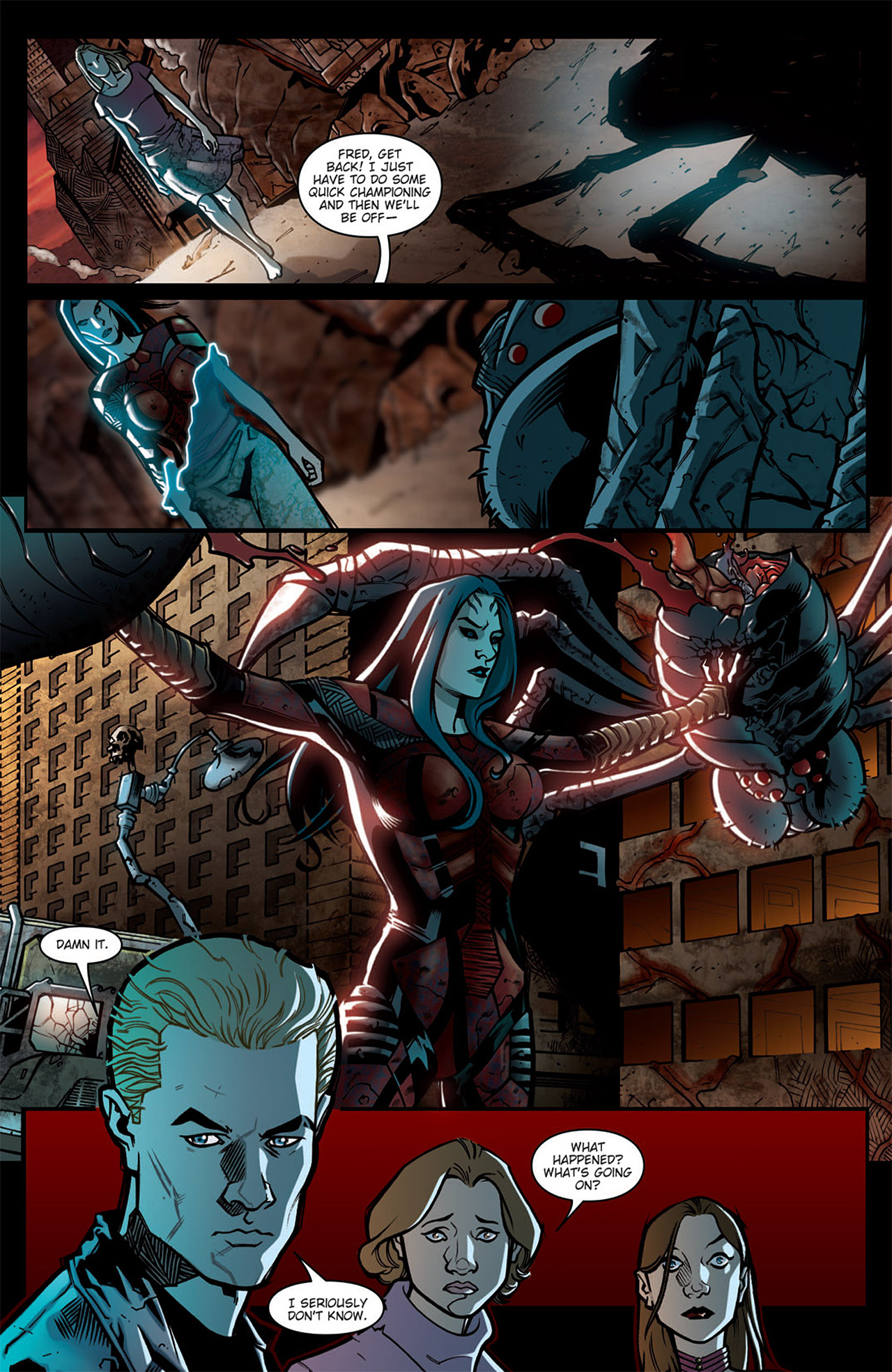 Read online Angel: After The Fall comic -  Issue #6 - 11