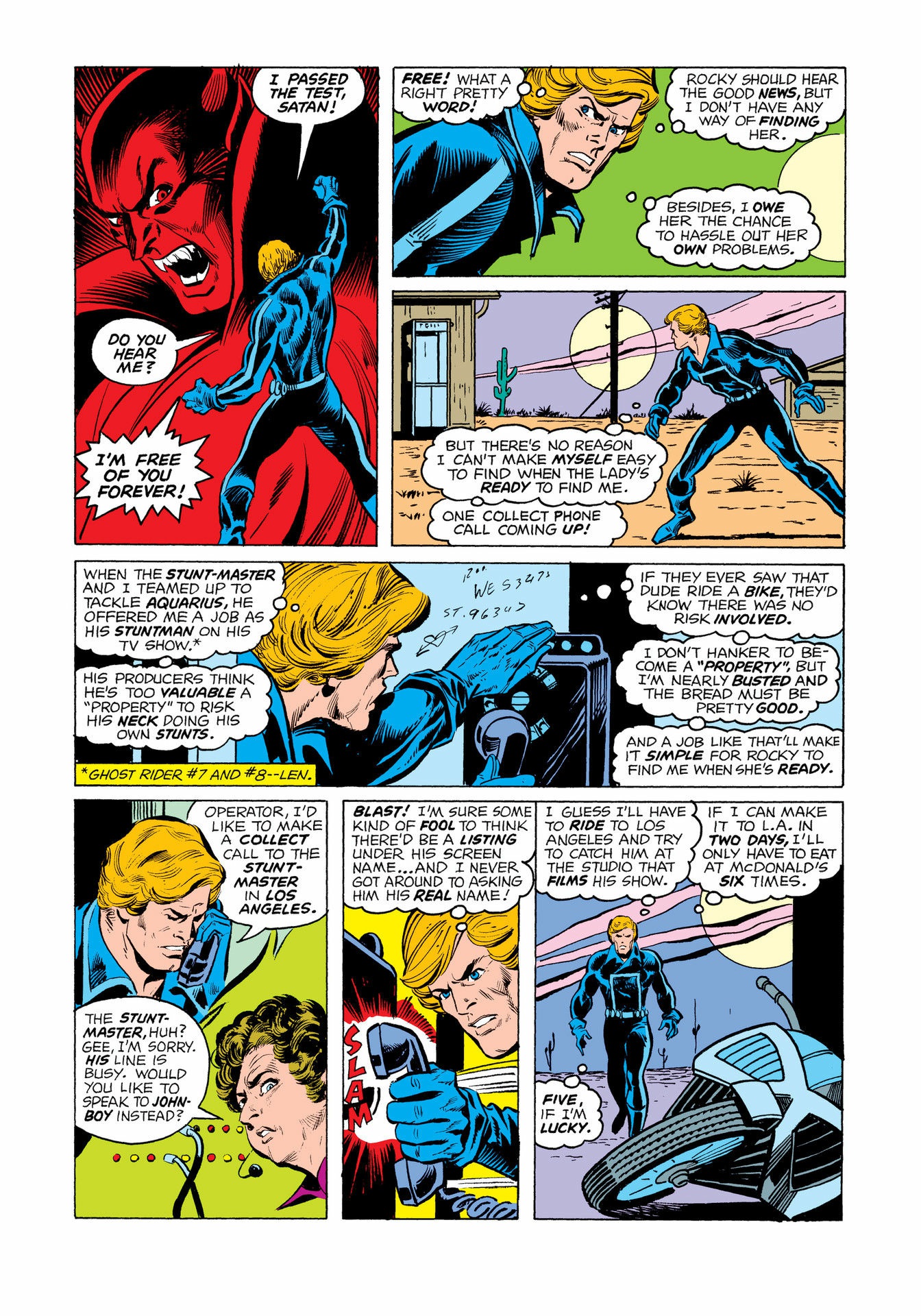 Read online Marvel Masterworks: Ghost Rider comic -  Issue # TPB 2 (Part 2) - 61