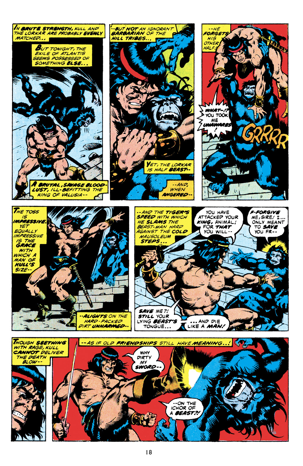 Read online The Chronicles of Kull comic -  Issue # TPB 3 (Part 1) - 19