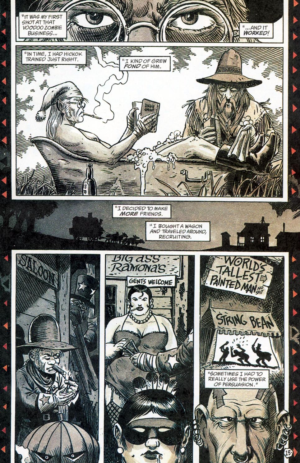 Read online Jonah Hex: Two-Gun Mojo comic -  Issue #4 - 17
