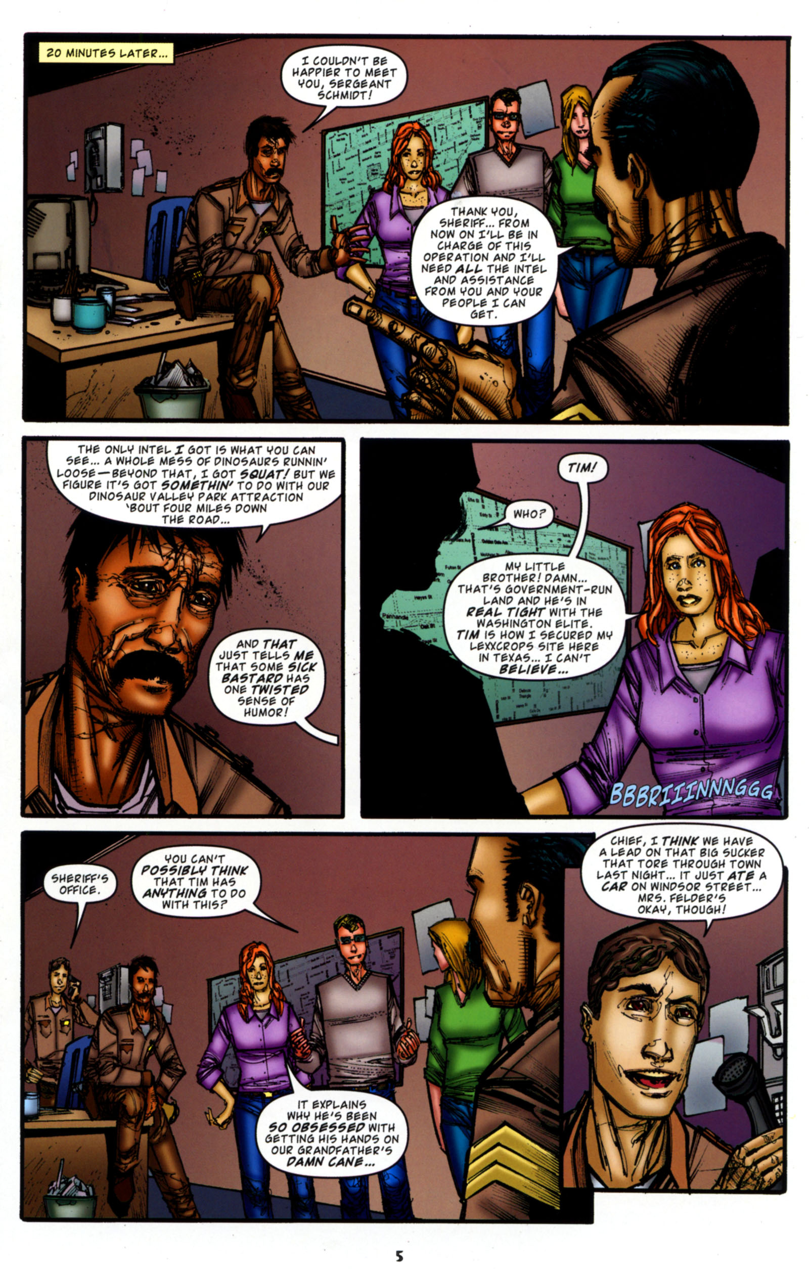 Read online Jurassic Park (2010) comic -  Issue #4 - 7