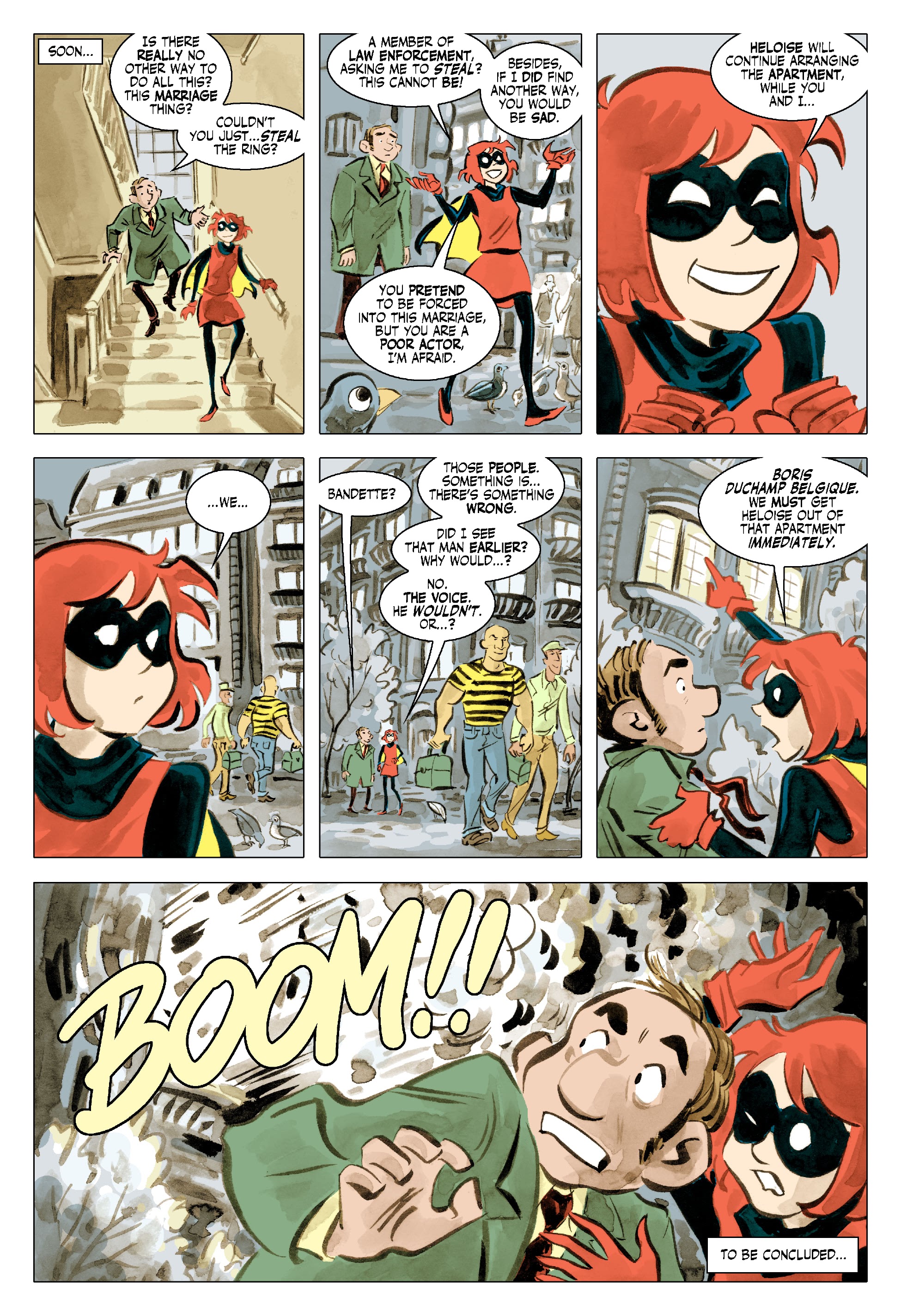 Read online Bandette (2012) comic -  Issue #21 - 22