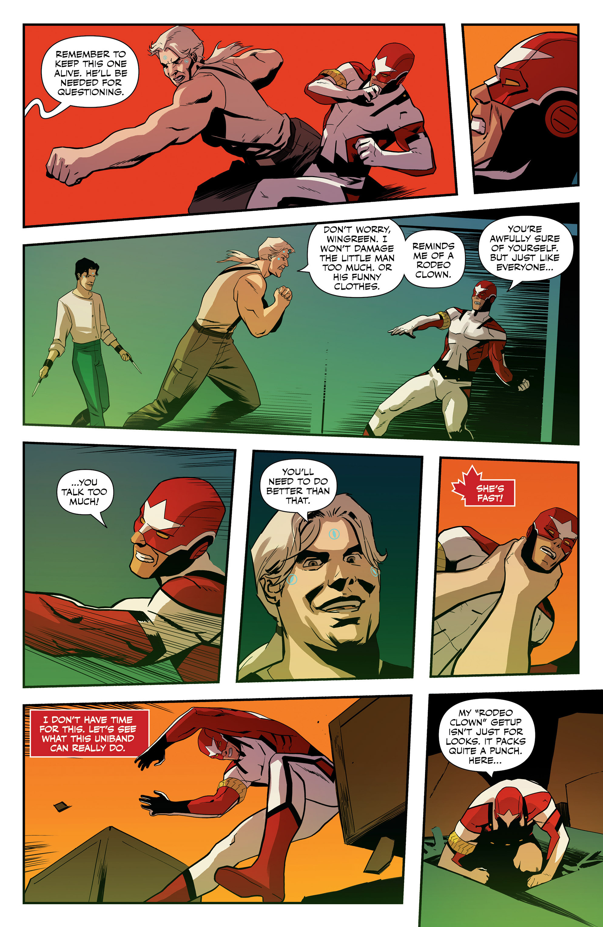 Read online Northguard comic -  Issue #1 - 14