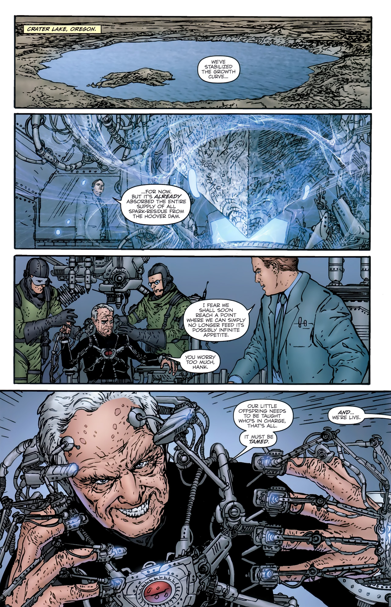 Read online Transformers: Nefarious comic -  Issue #5 - 9