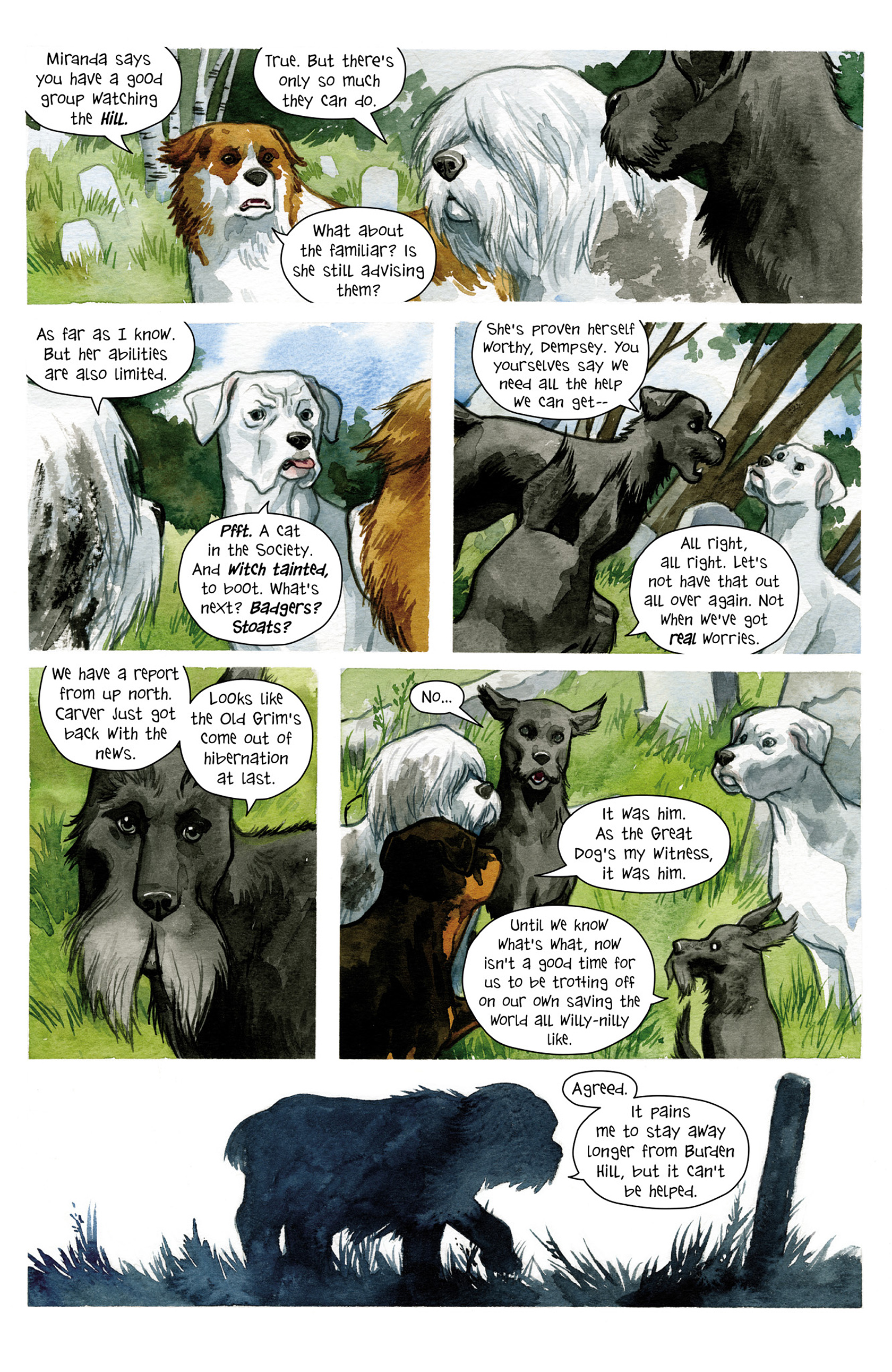 Read online Beasts of Burden: Hunters & Gatherers comic -  Issue # Full - 4