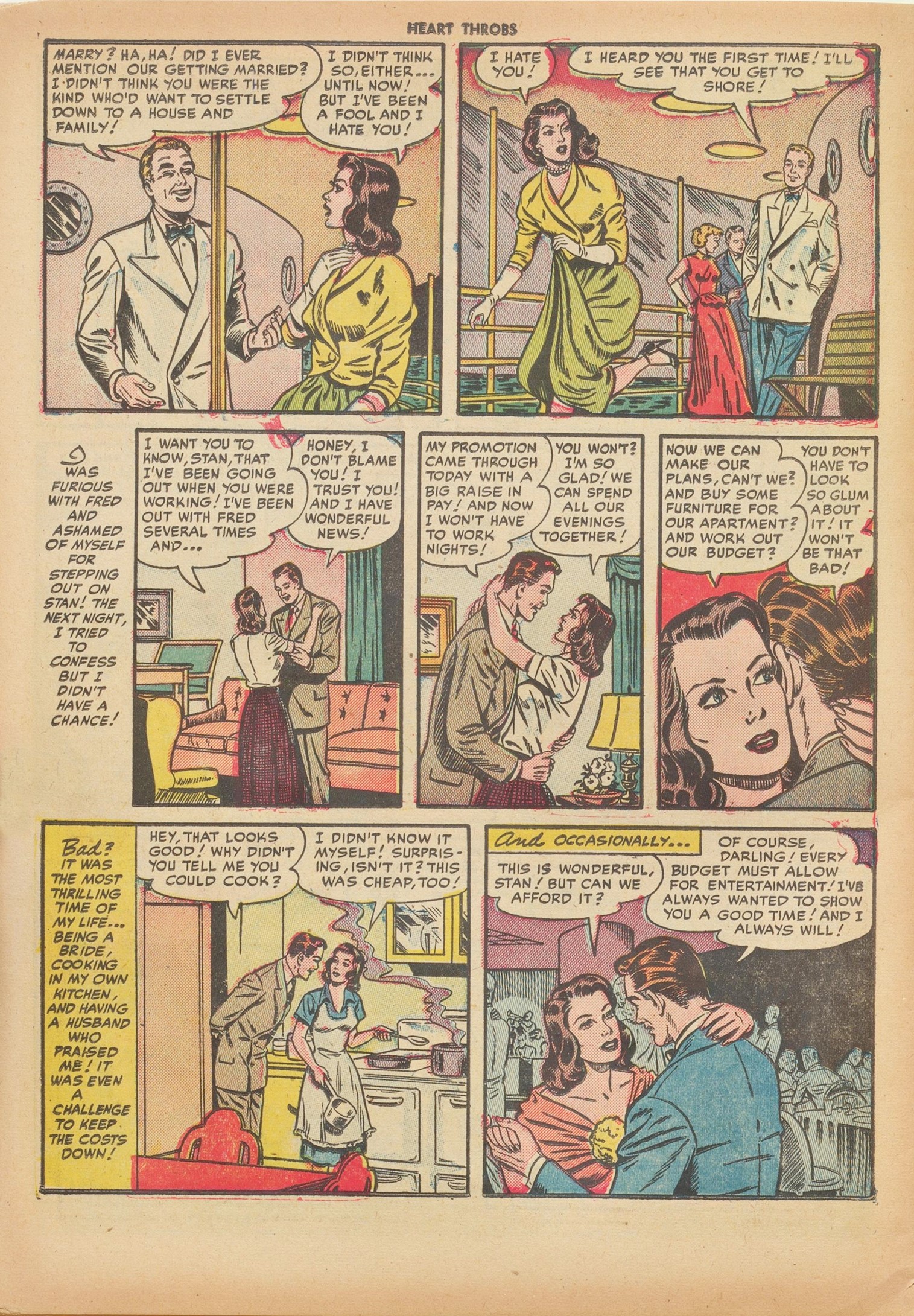 Read online Heart Throbs comic -  Issue #15 - 32