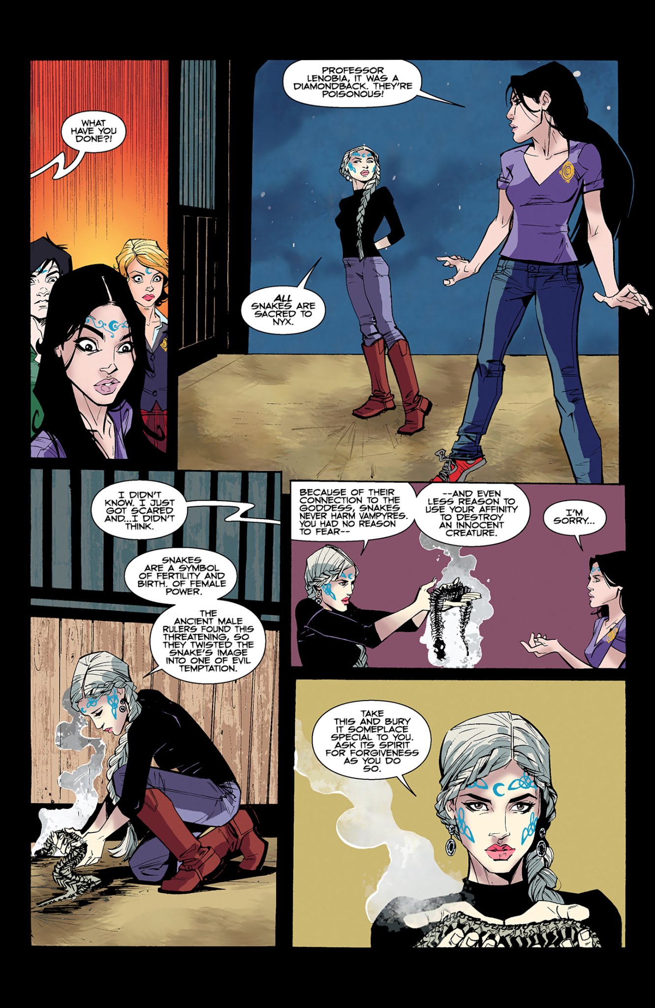 Read online House of Night comic -  Issue #4 - 10