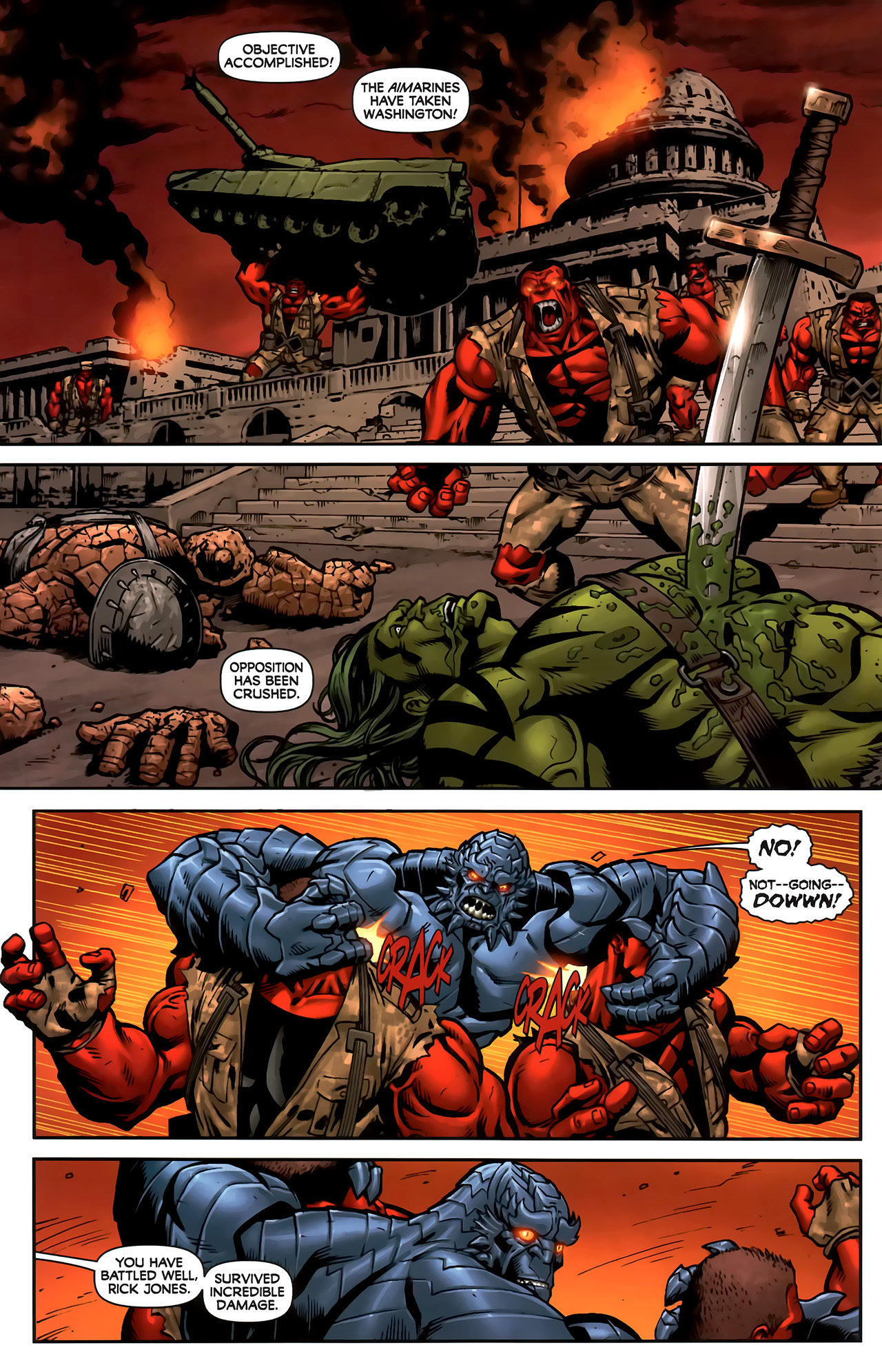 Read online Fall of the Hulks: Red Hulk comic -  Issue #4 - 11