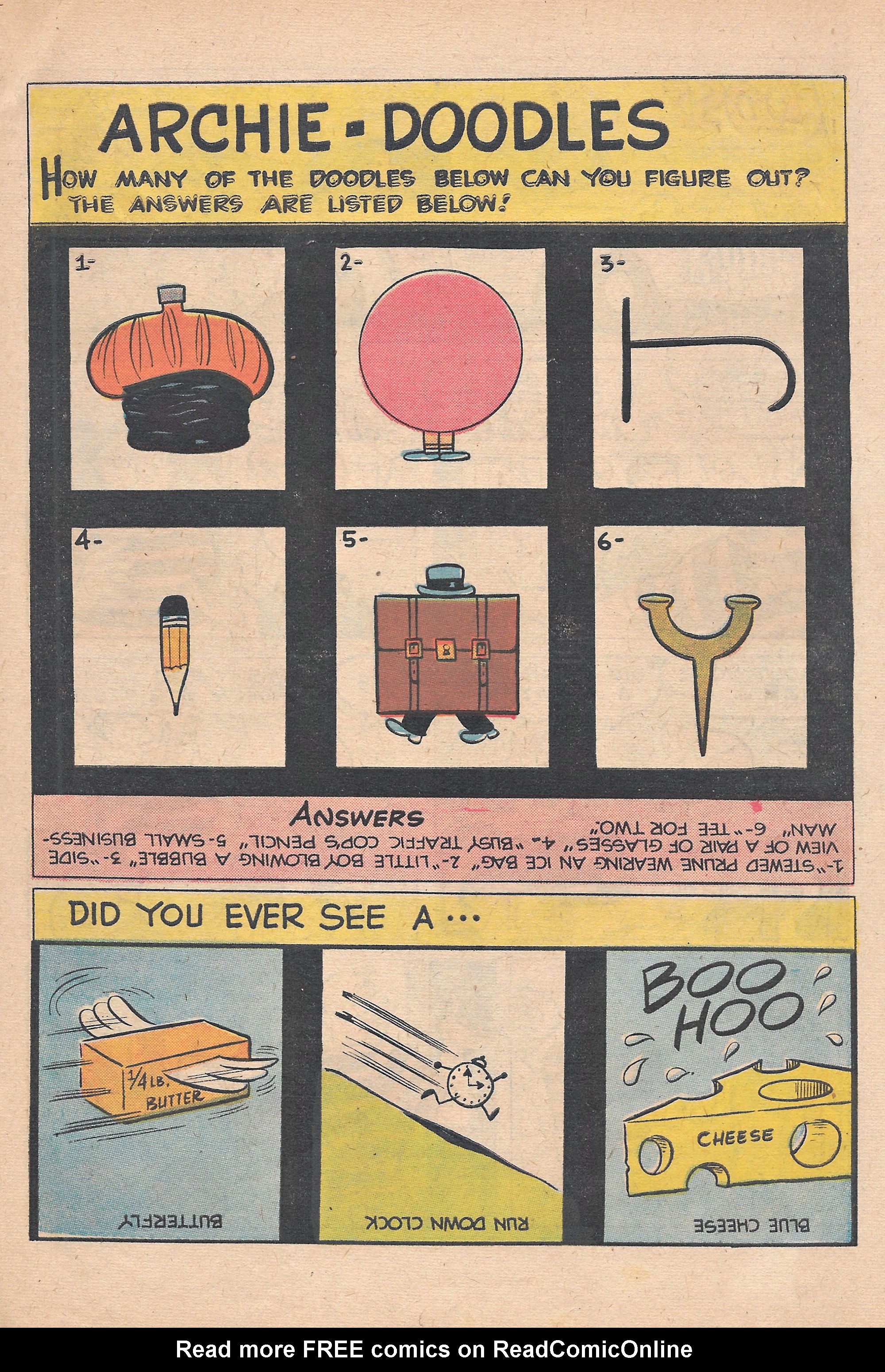 Read online Archie's Joke Book Magazine comic -  Issue #34 - 31