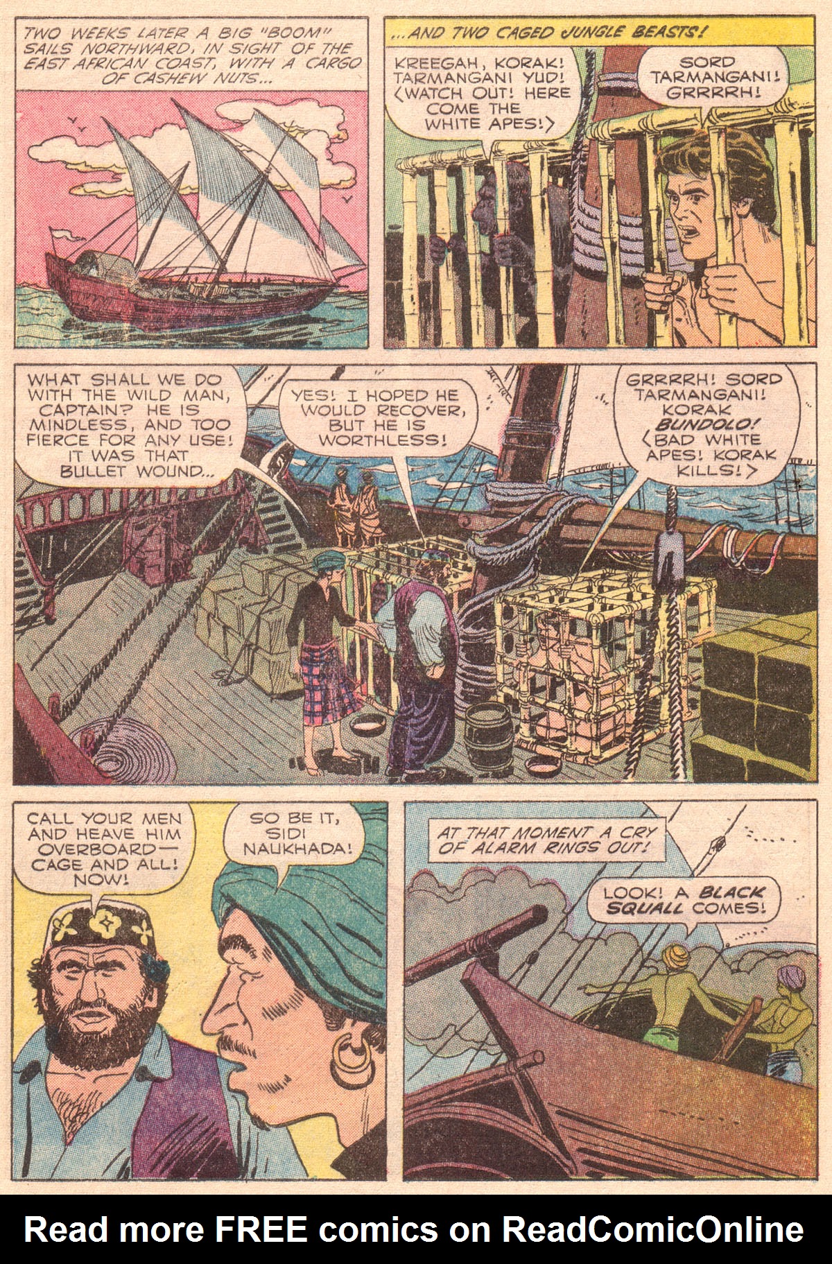 Read online Korak, Son of Tarzan (1964) comic -  Issue #35 - 5