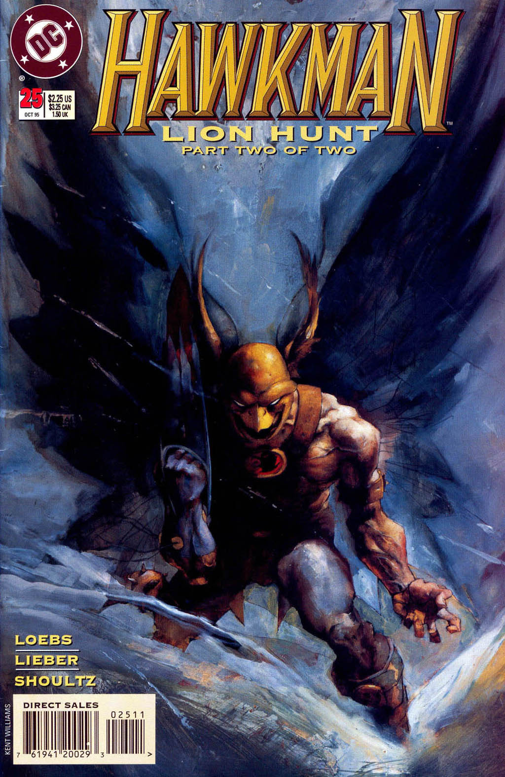 Read online Hawkman (1993) comic -  Issue #25 - 1