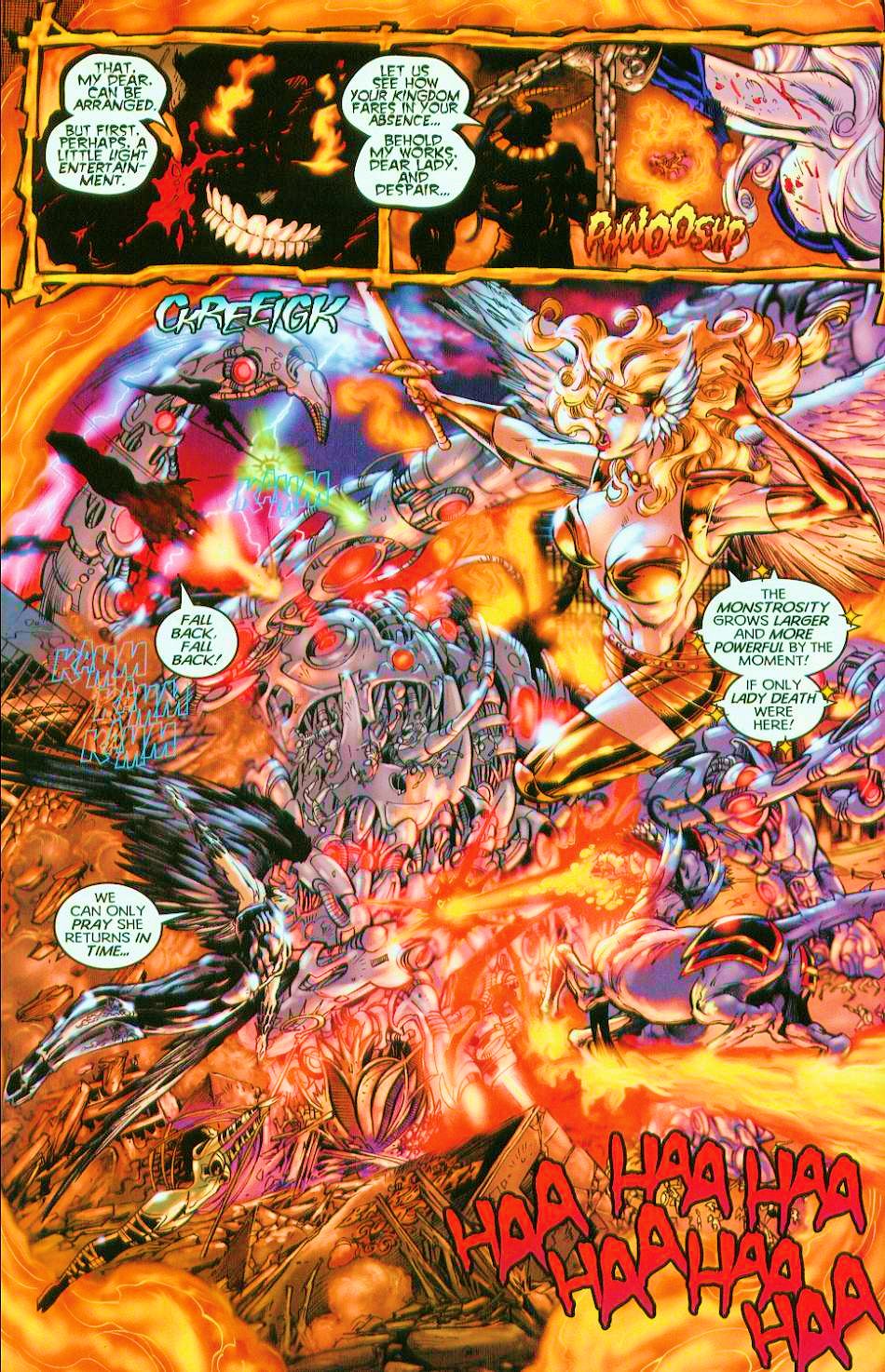 Read online Lady Death: Judgement War comic -  Issue #2 - 6