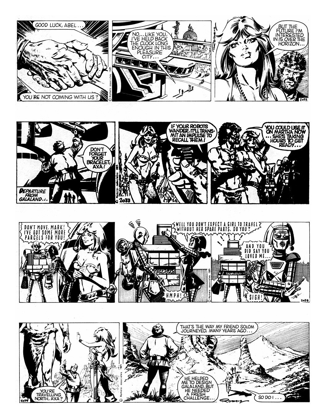Read online Axa comic -  Issue #9 - 33
