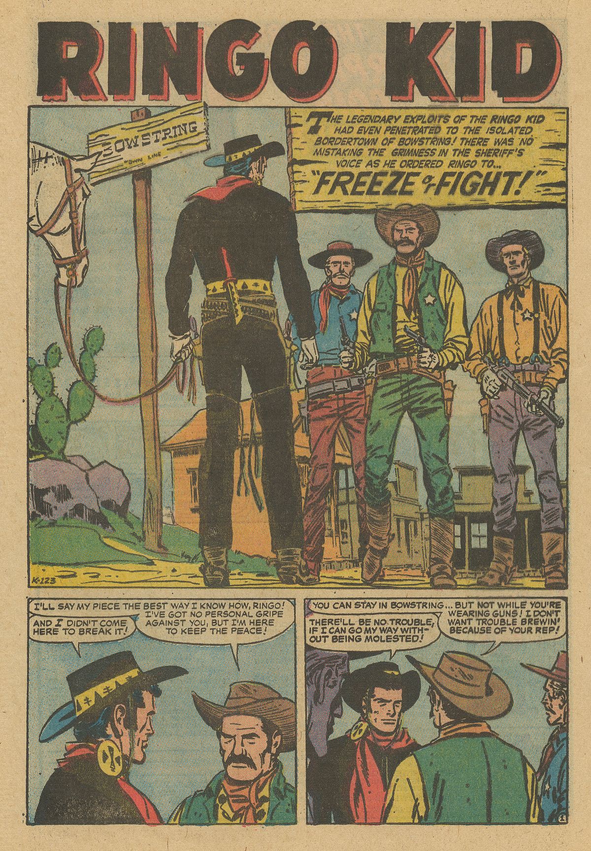 Read online Ringo Kid (1970) comic -  Issue #10 - 20