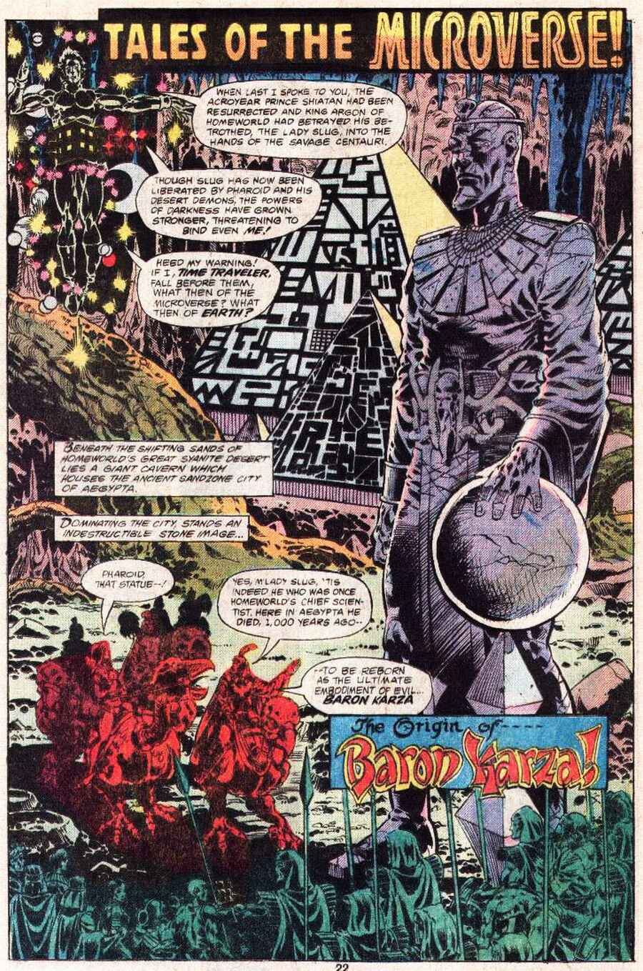 Read online Micronauts (1979) comic -  Issue #25 - 18