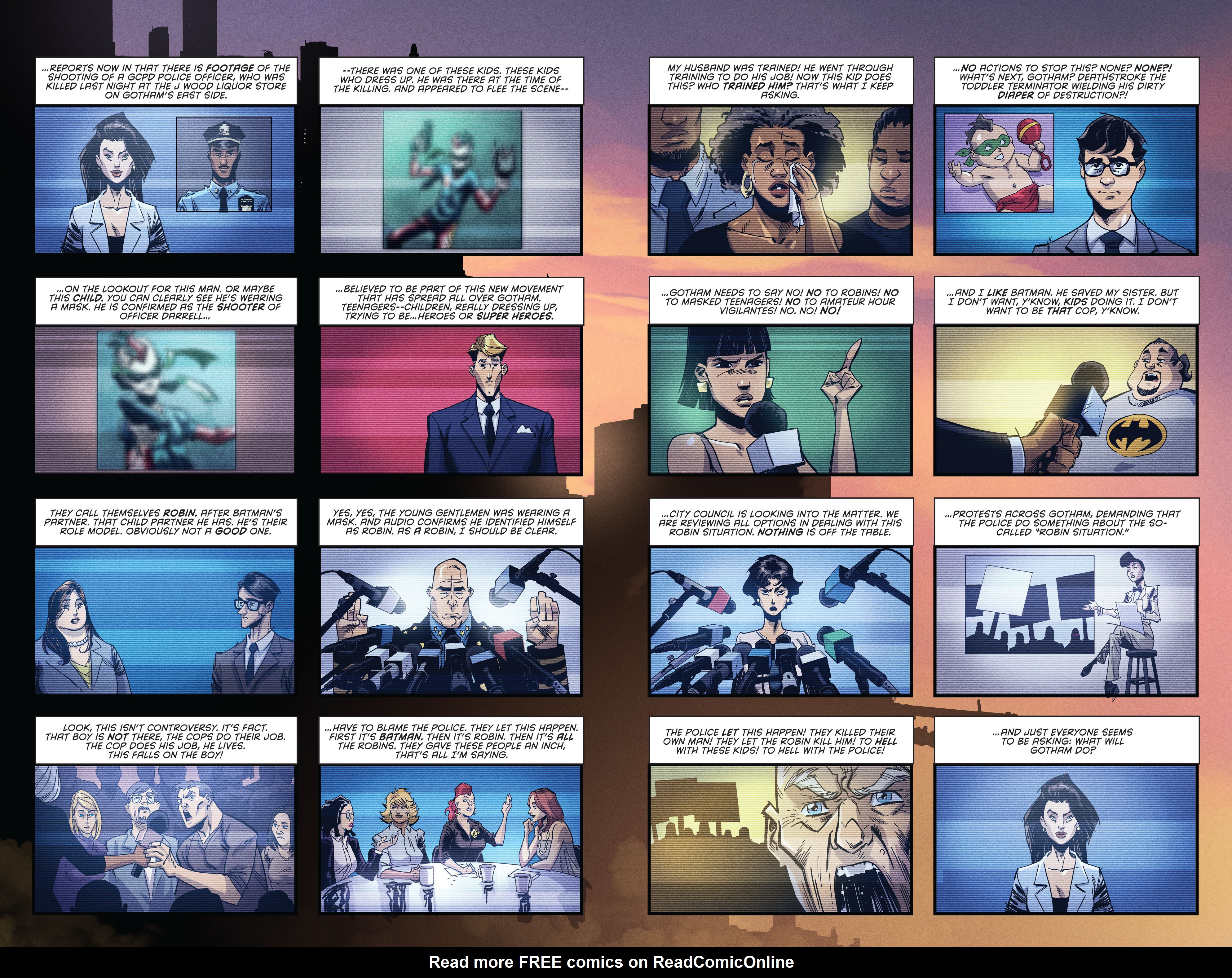 Read online Robin War comic -  Issue #1 - 9