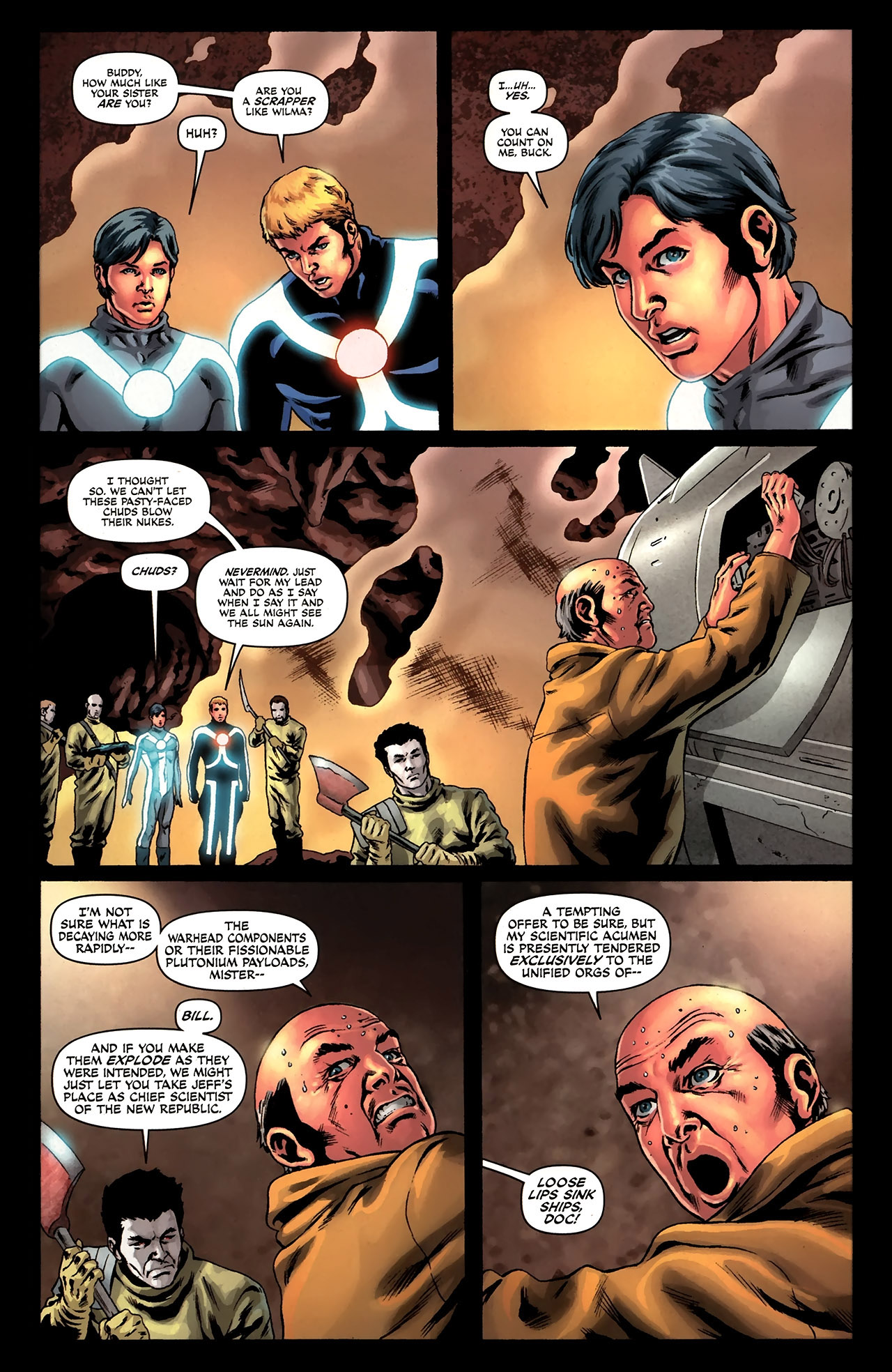Read online Buck Rogers (2009) comic -  Issue #8 - 16