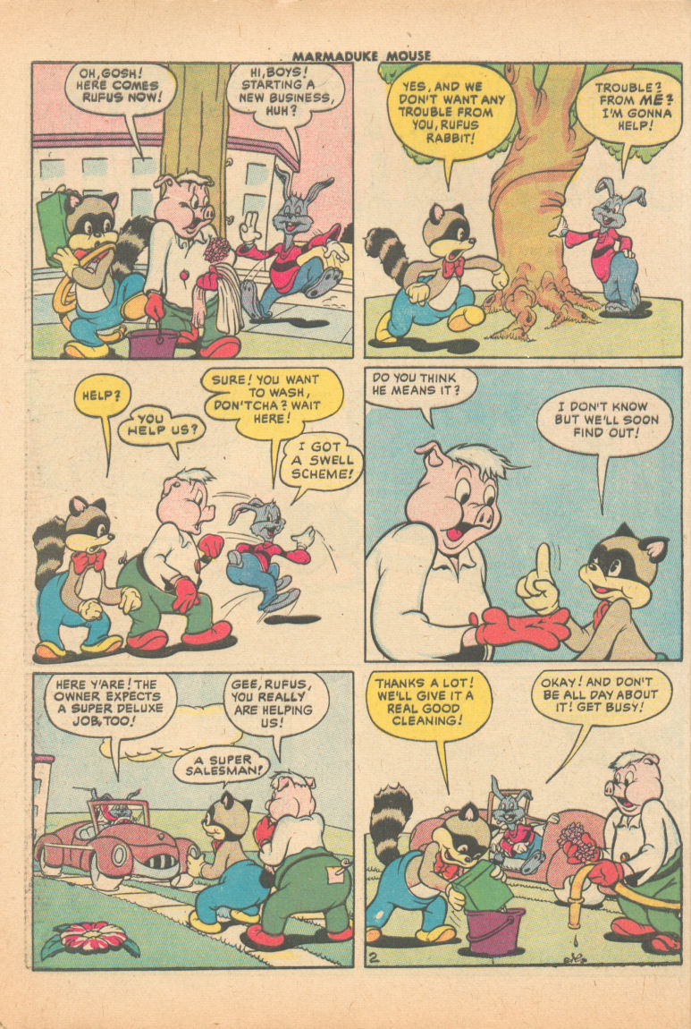 Read online Marmaduke Mouse comic -  Issue #62 - 28