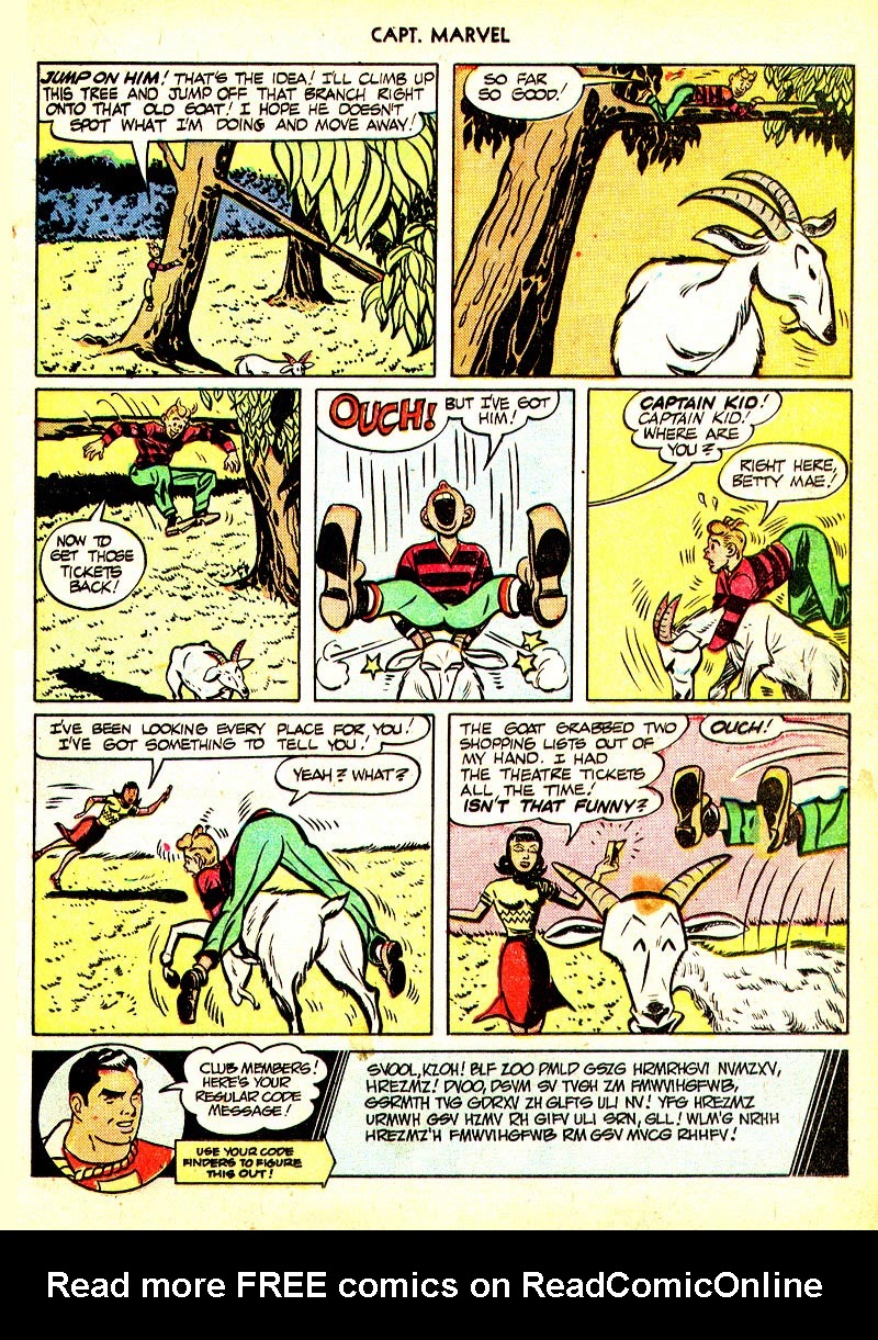 Read online Captain Marvel Adventures comic -  Issue #93 - 17
