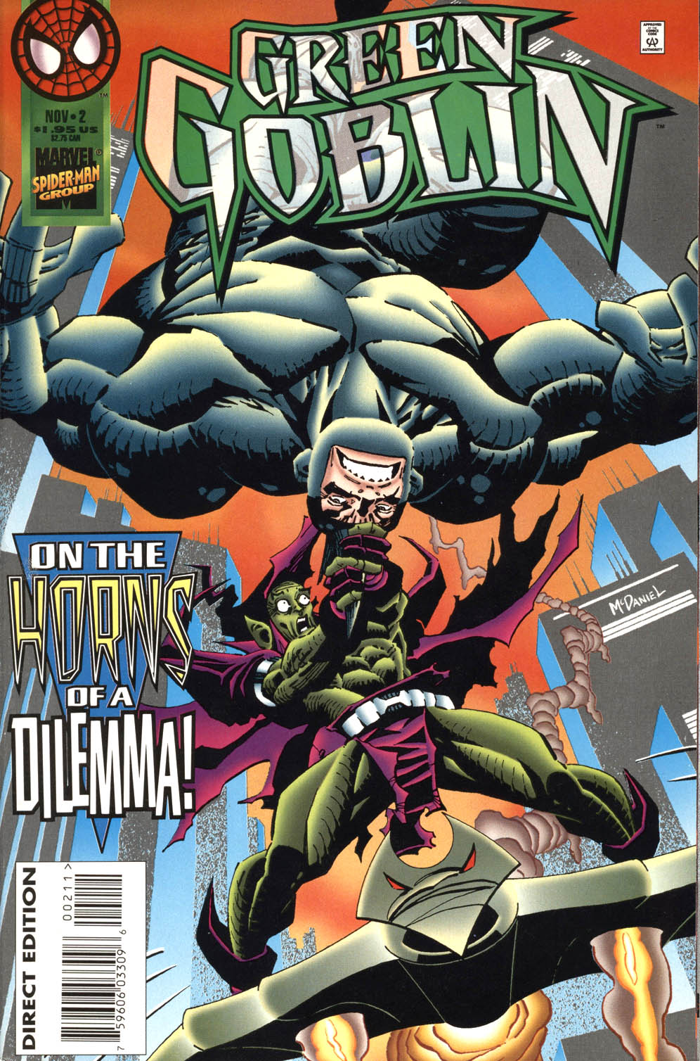 Read online Green Goblin comic -  Issue #2 - 1