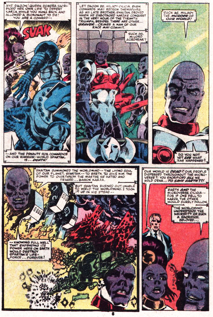 Read online Micronauts (1979) comic -  Issue #29 - 5