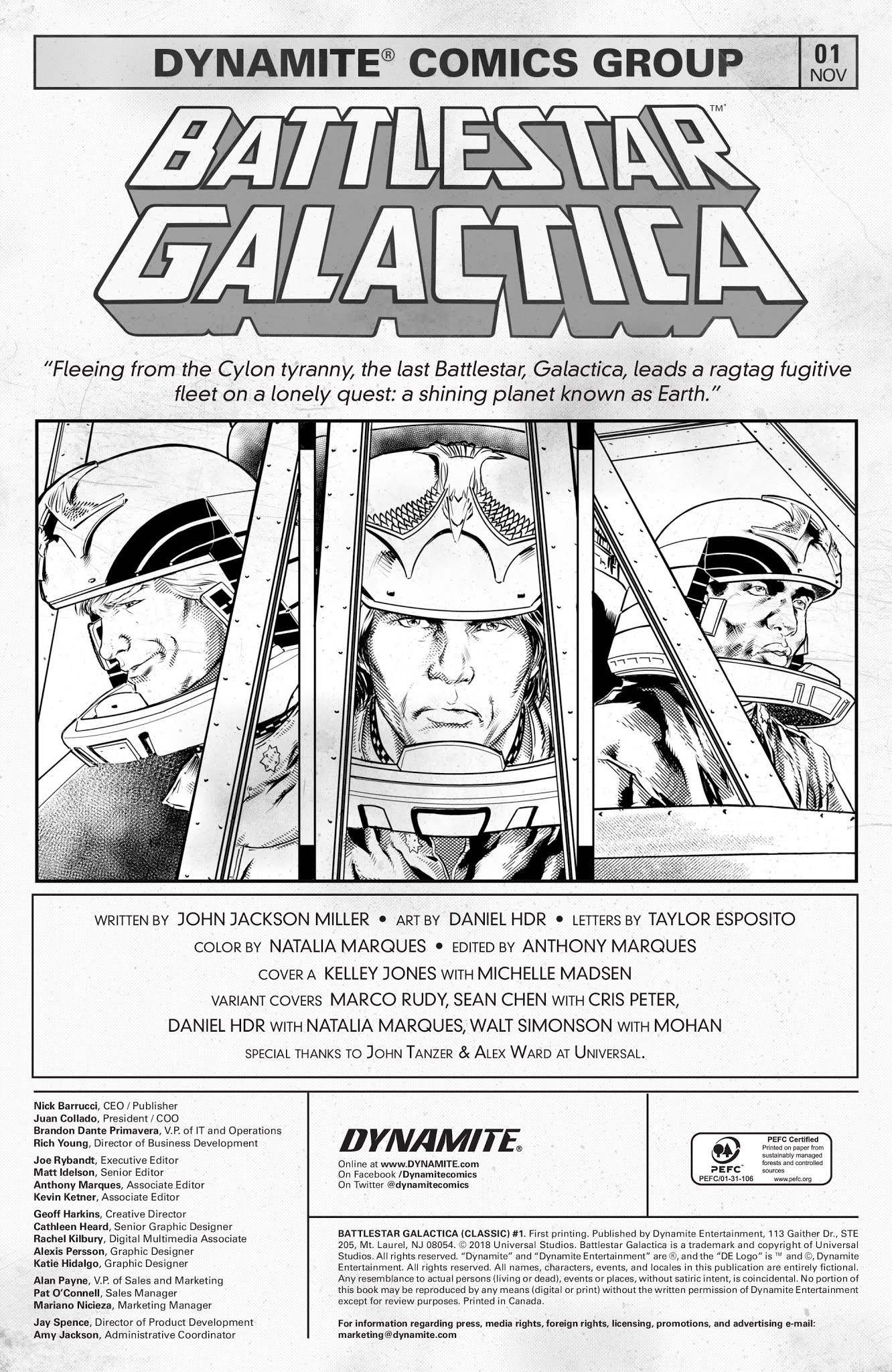 Read online Battlestar Galactica (Classic) comic -  Issue #1 - 6