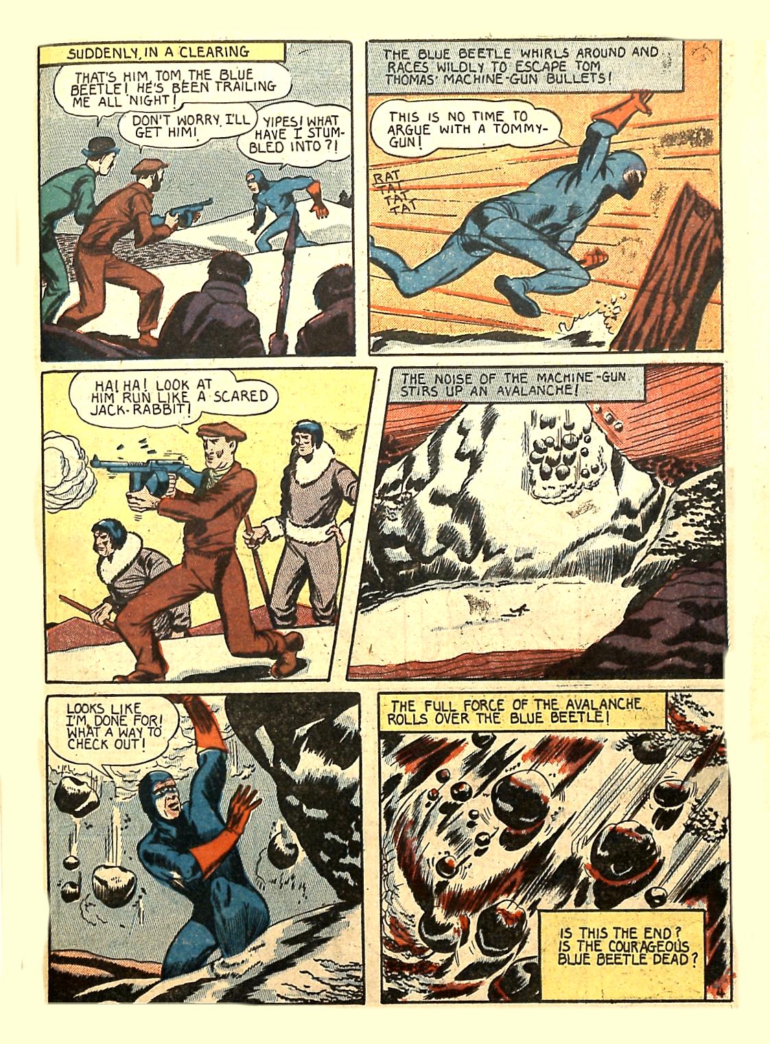 Read online The Blue Beetle comic -  Issue #28 - 55