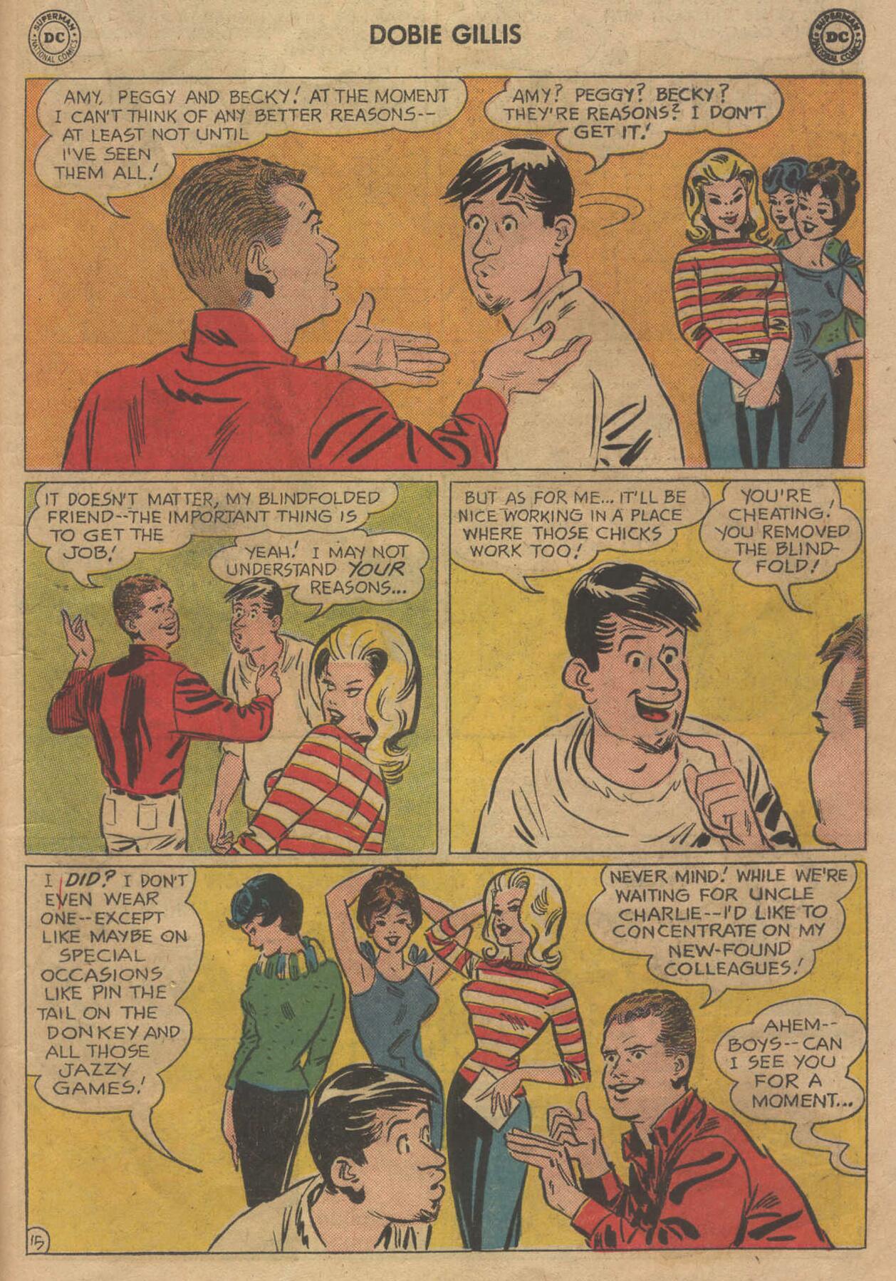 Read online Many Loves of Dobie Gillis comic -  Issue #15 - 19