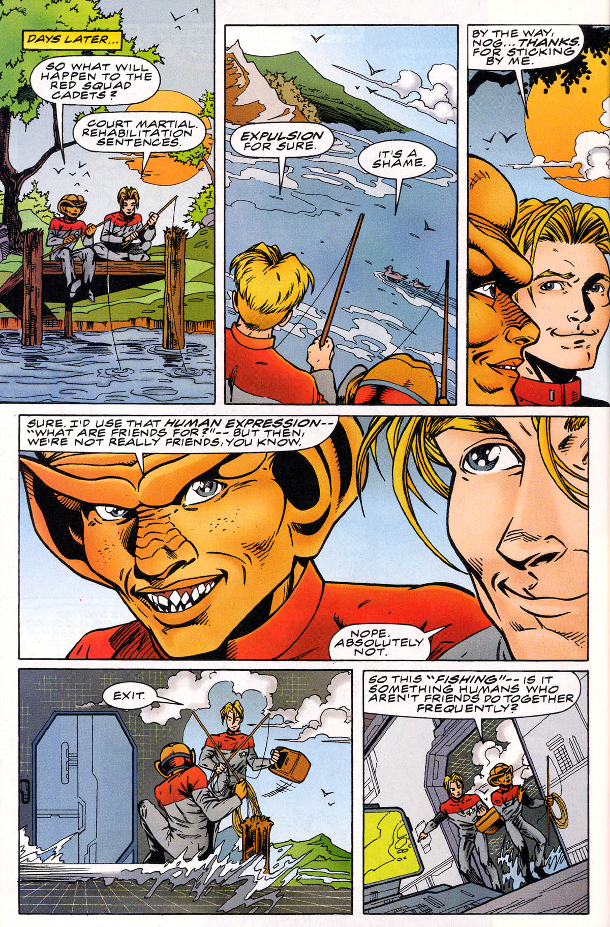 Read online Star Trek: Starfleet Academy (1996) comic -  Issue #3 - 33
