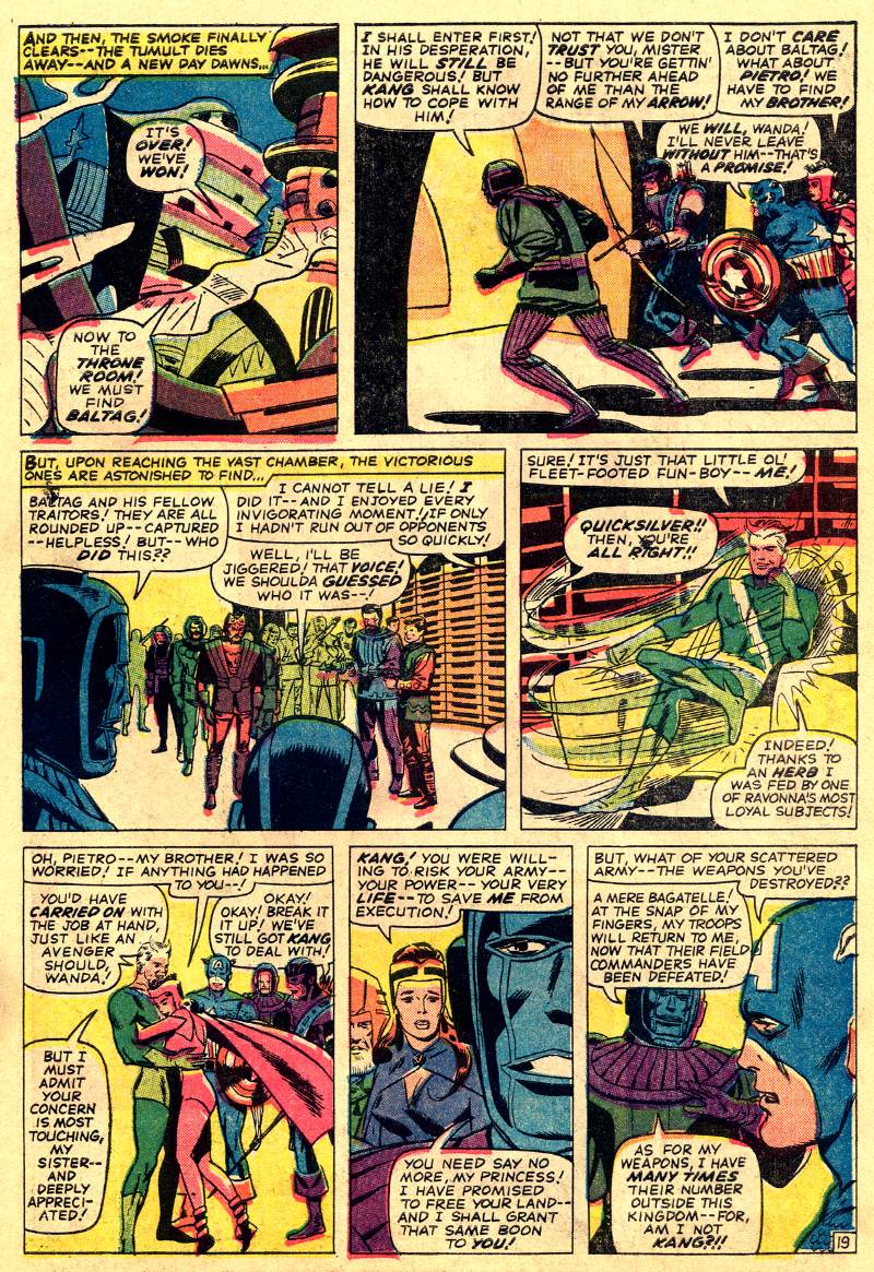Read online The Avengers (1963) comic -  Issue #24 - 20